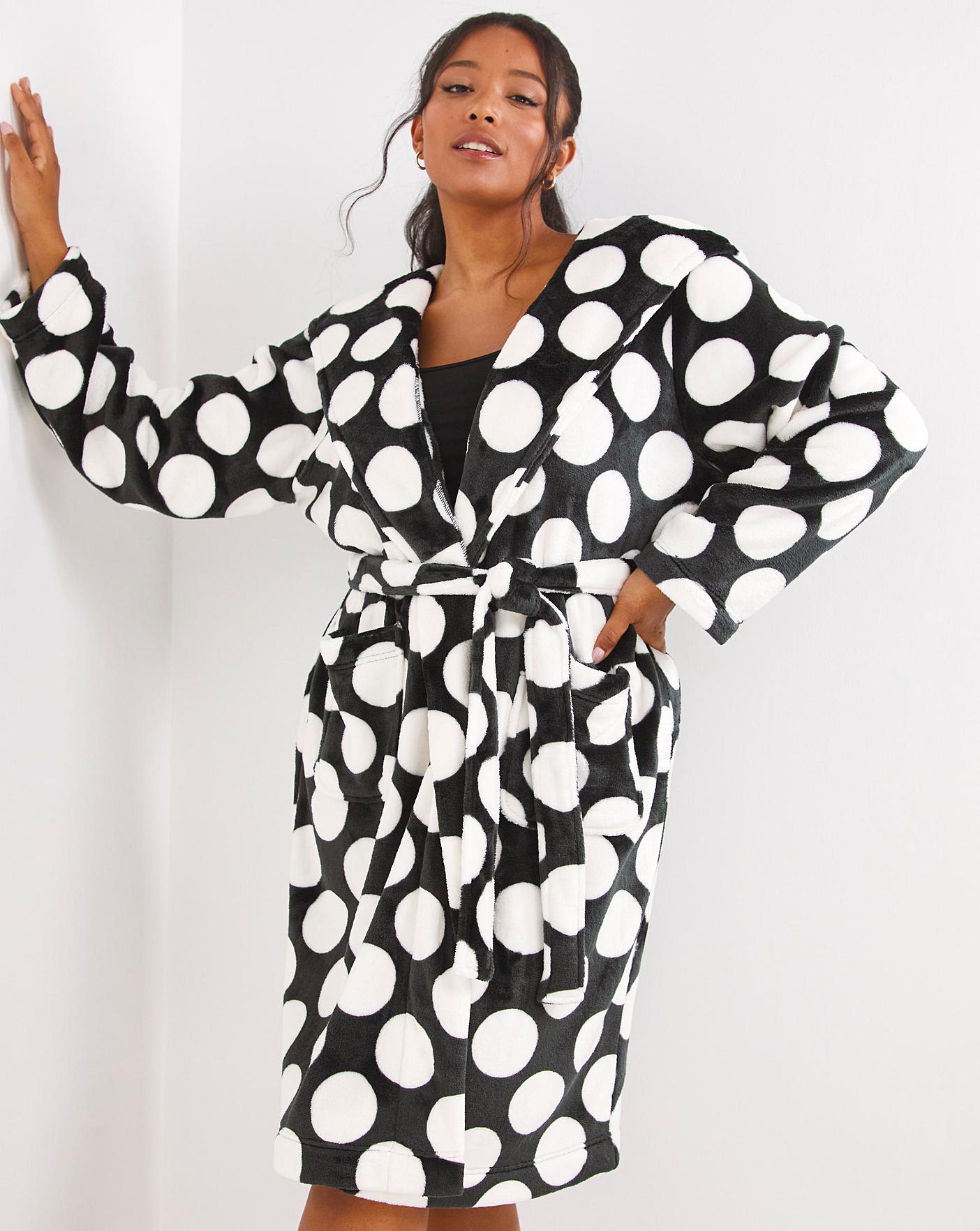 Pretty Secrets Cosy Spot Fleece Gown Fashion World