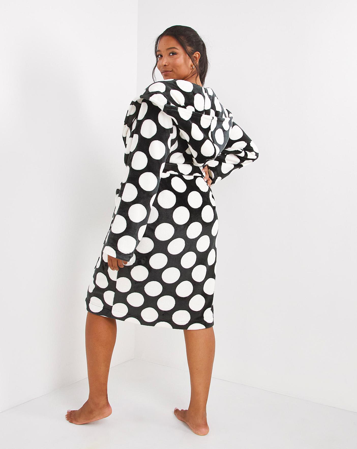 Pretty Secrets Cosy Spot Fleece Gown Fashion World