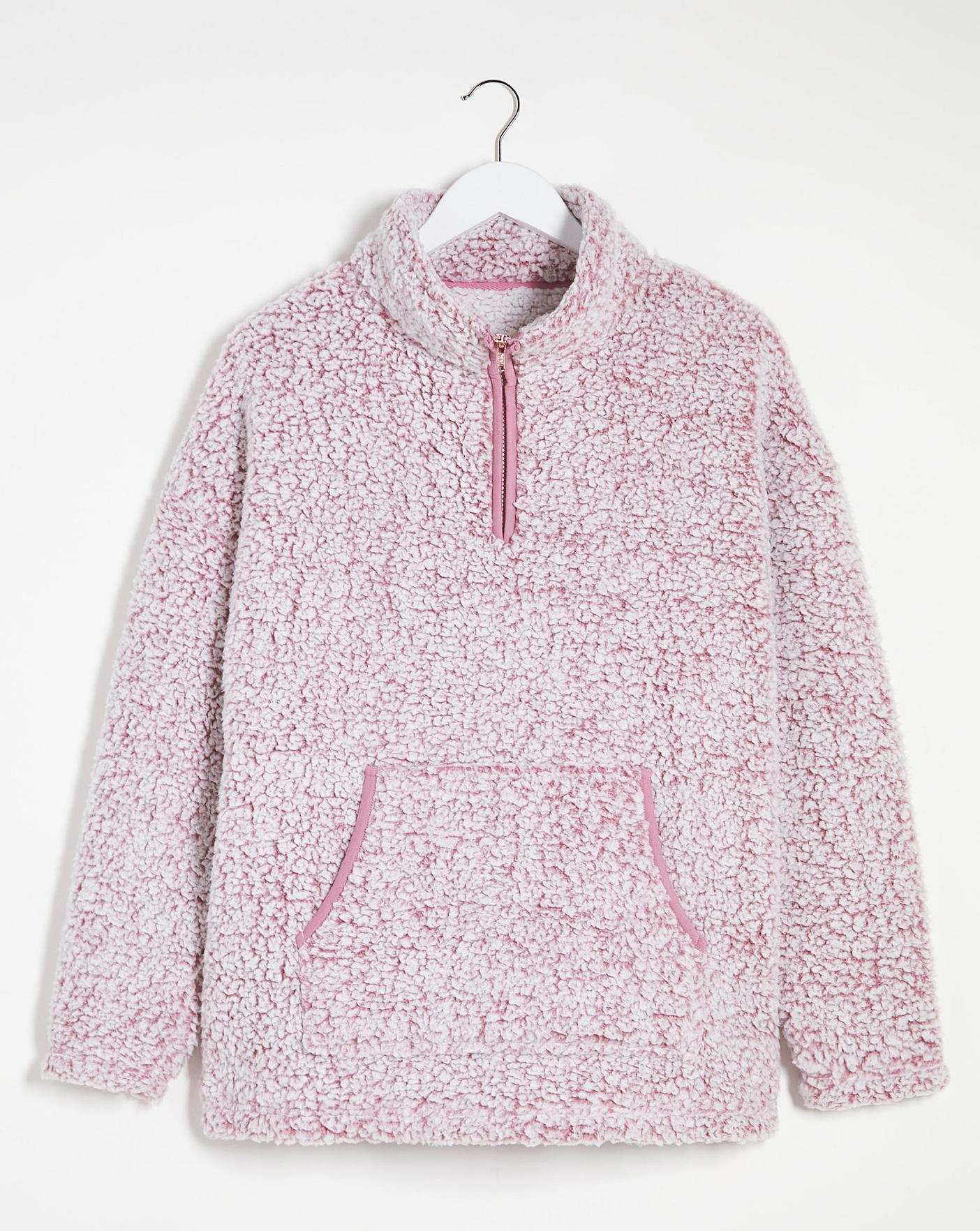 Pretty Secrets Cosy Fleece Snuggle Top | J D Williams