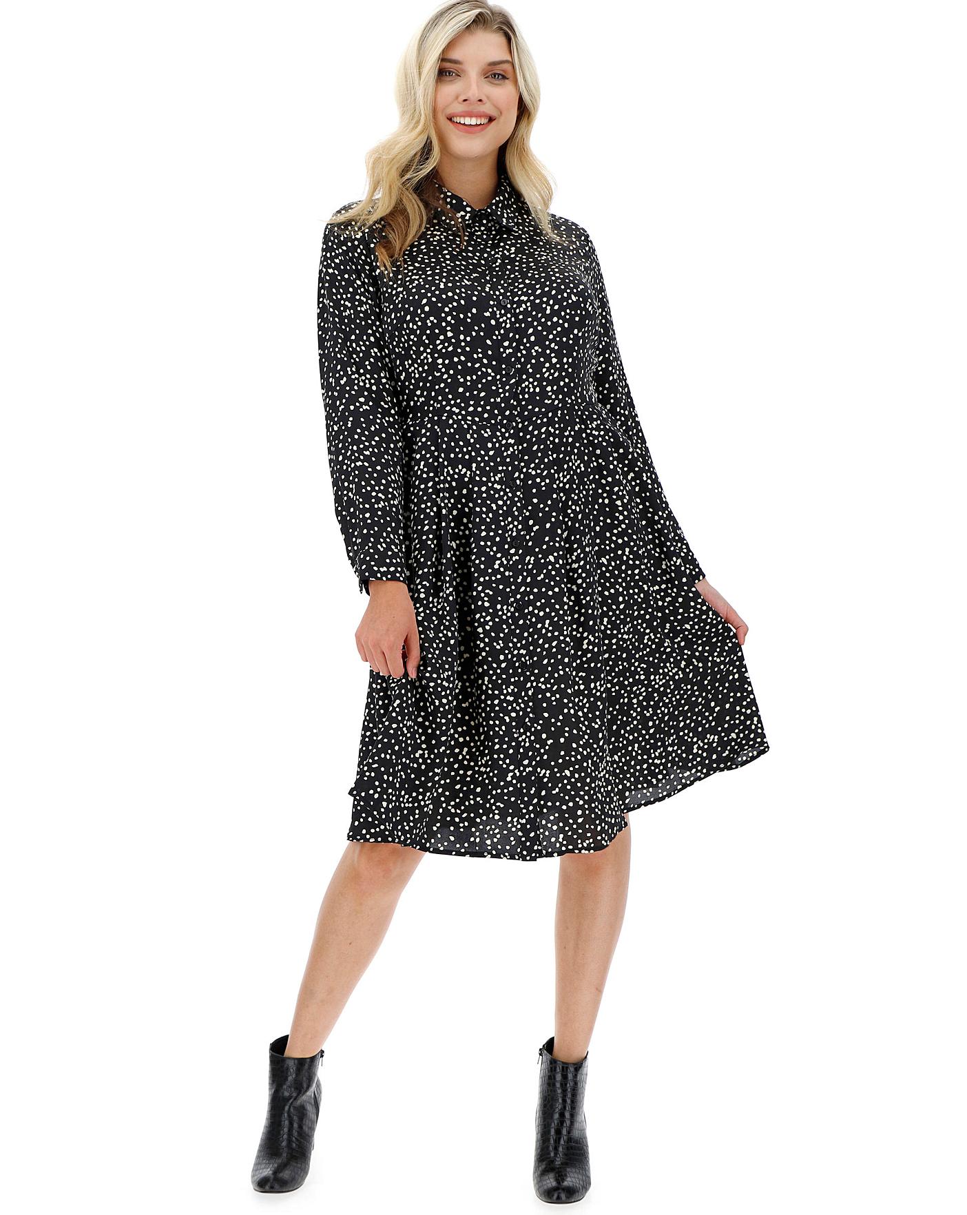 glamorous shirt dress