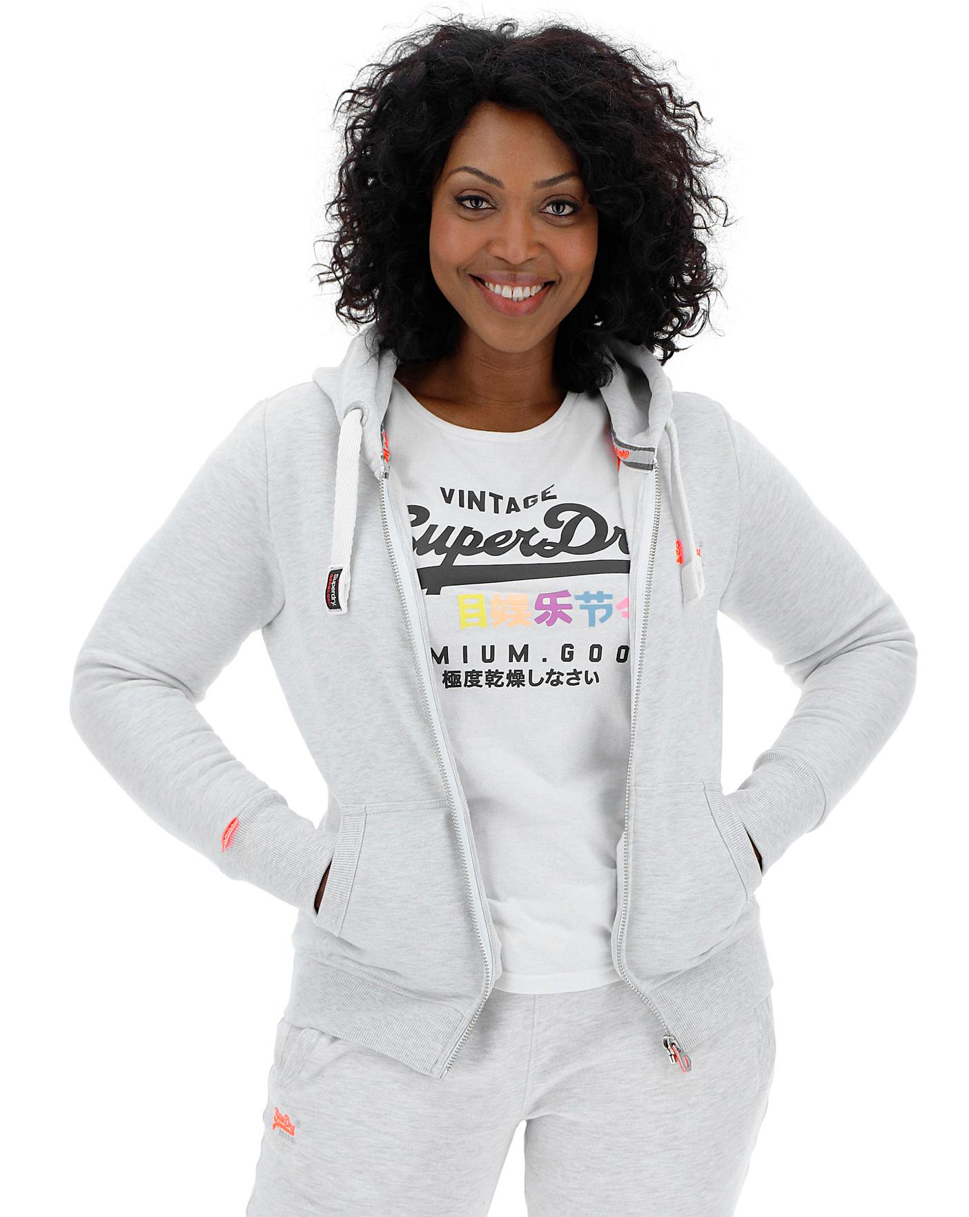 superdry full zip hoodie