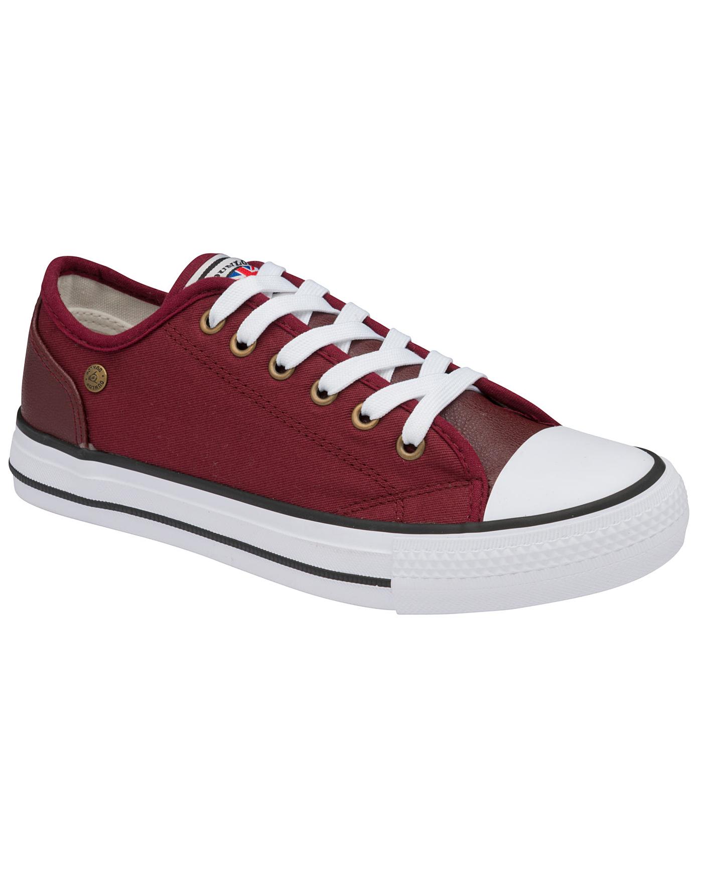 dunlop low top trainers