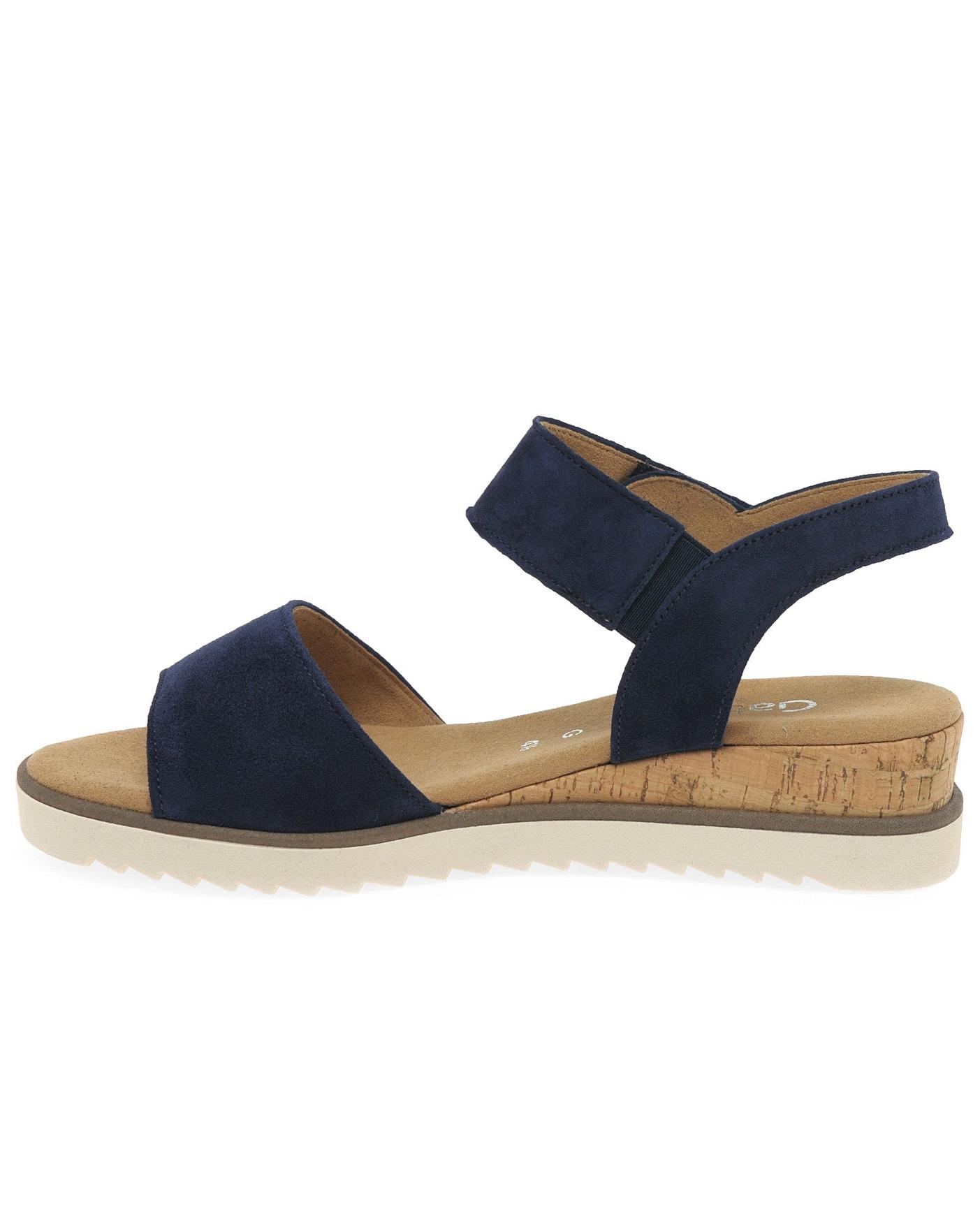 Gabor sales navy sandals