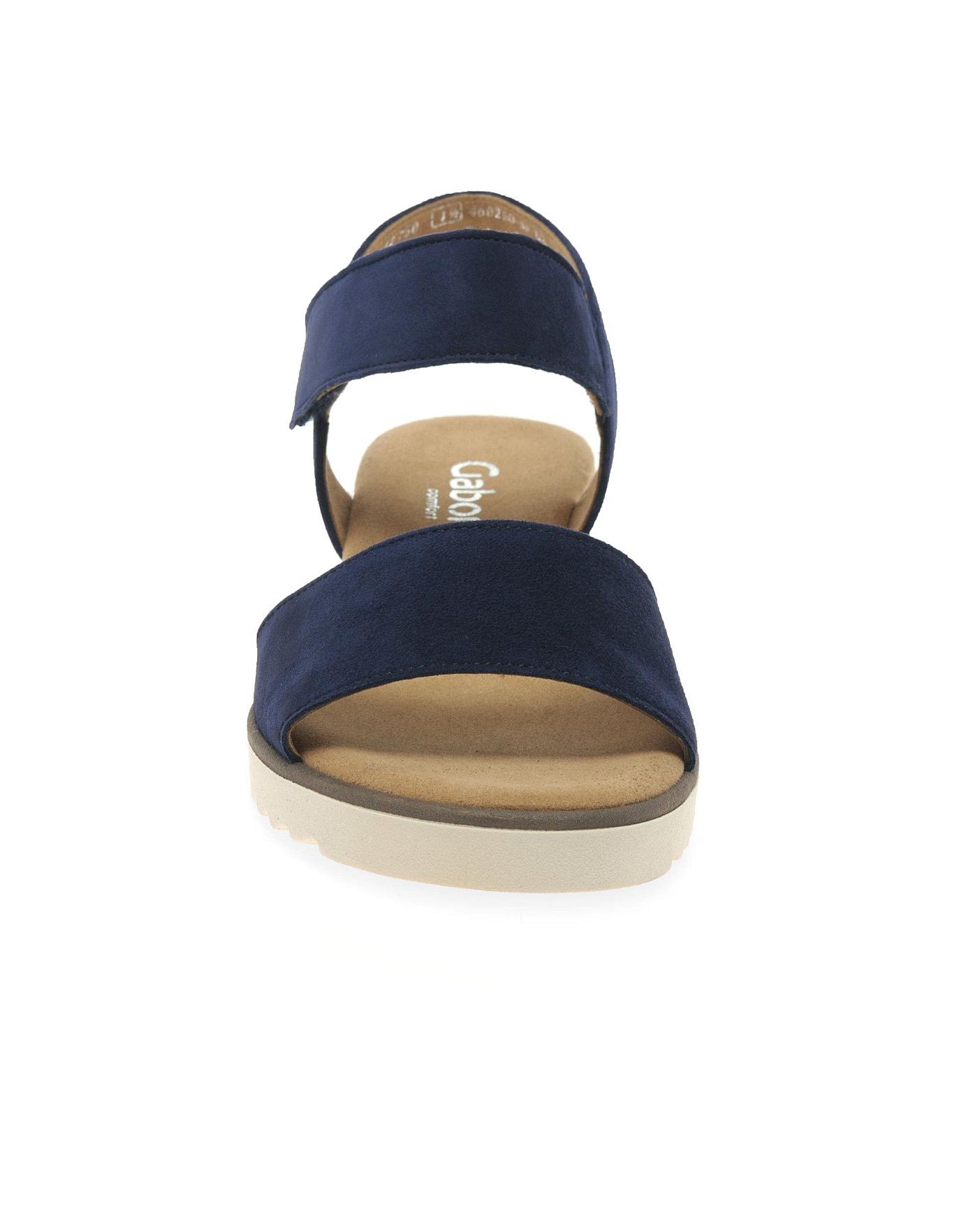 Gabor Raynor Wider Fit Wedge Sandals | Ambrose Wilson