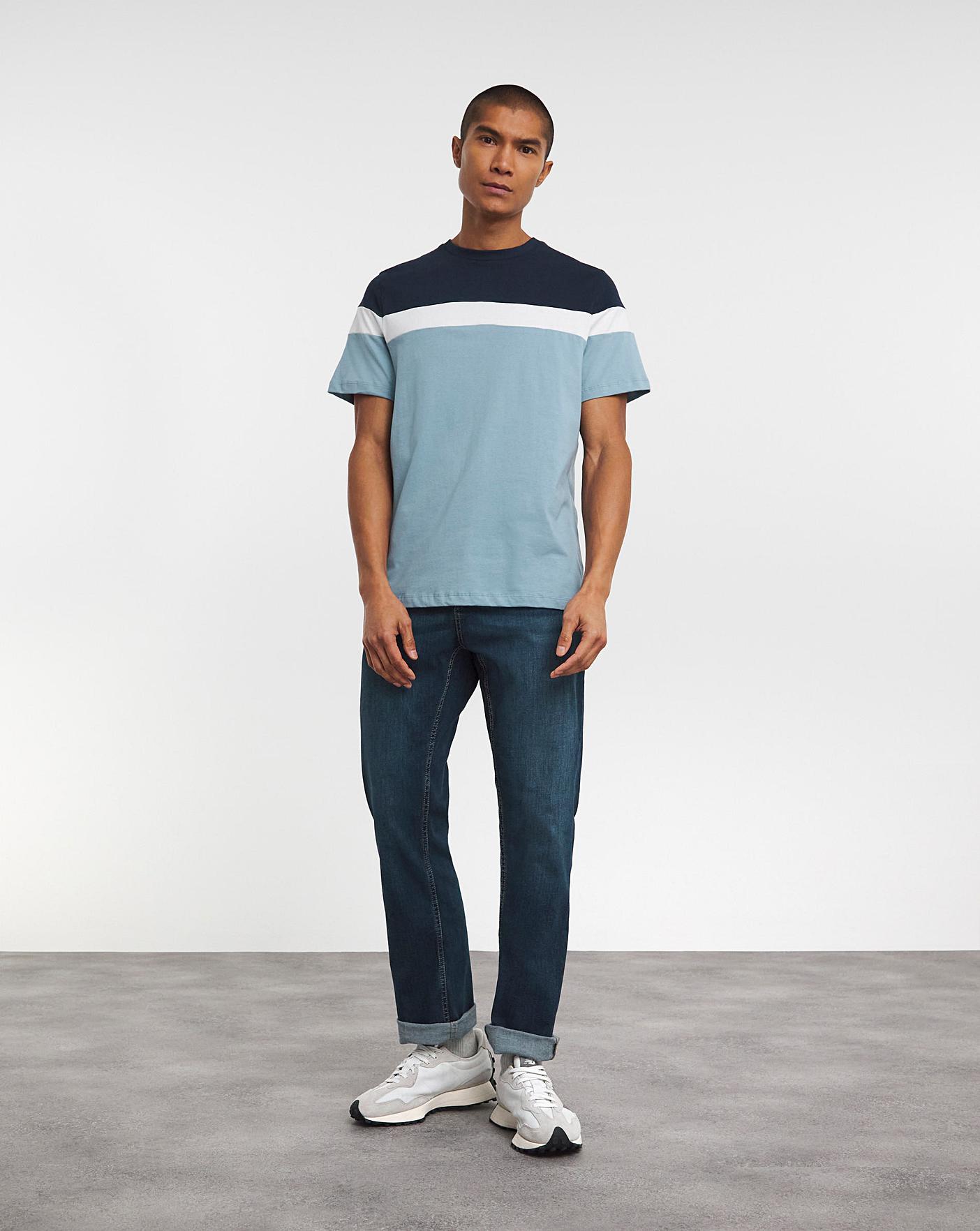 Cut and Sew T-shirt Long | J D Williams