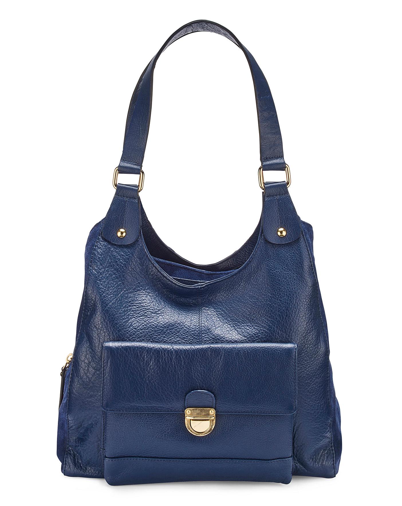 navy hobo bag