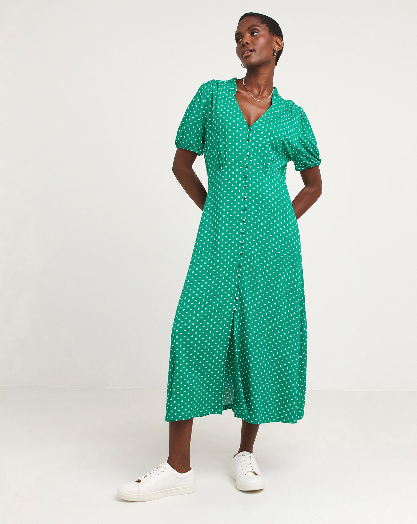 Polka dots vintage dress best sale