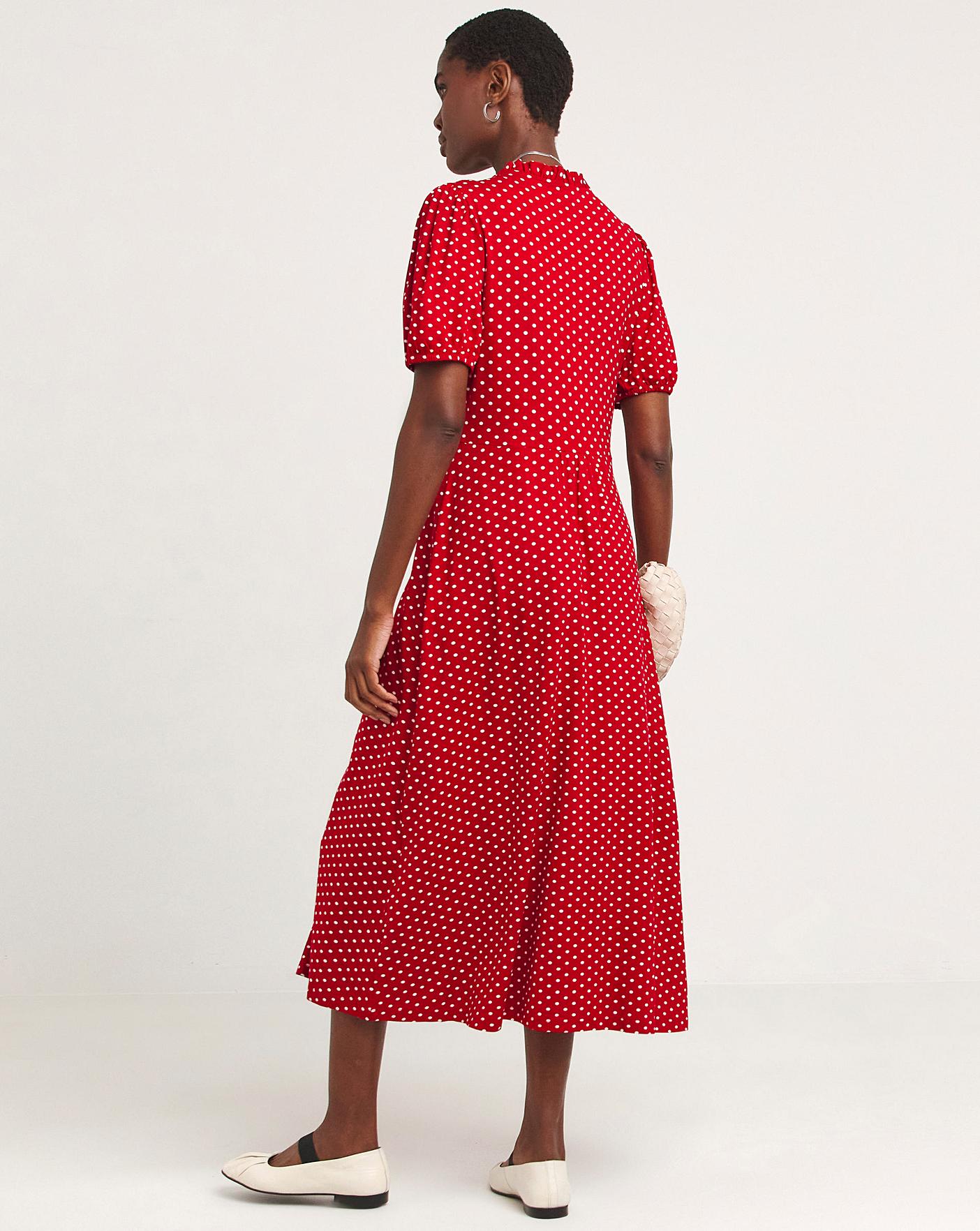 Joe Browns Jersey Polka Dot Dress | Oxendales