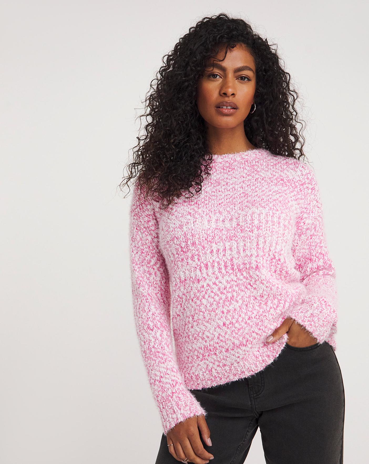 Fluffy Crew Neck Jumper Marisota