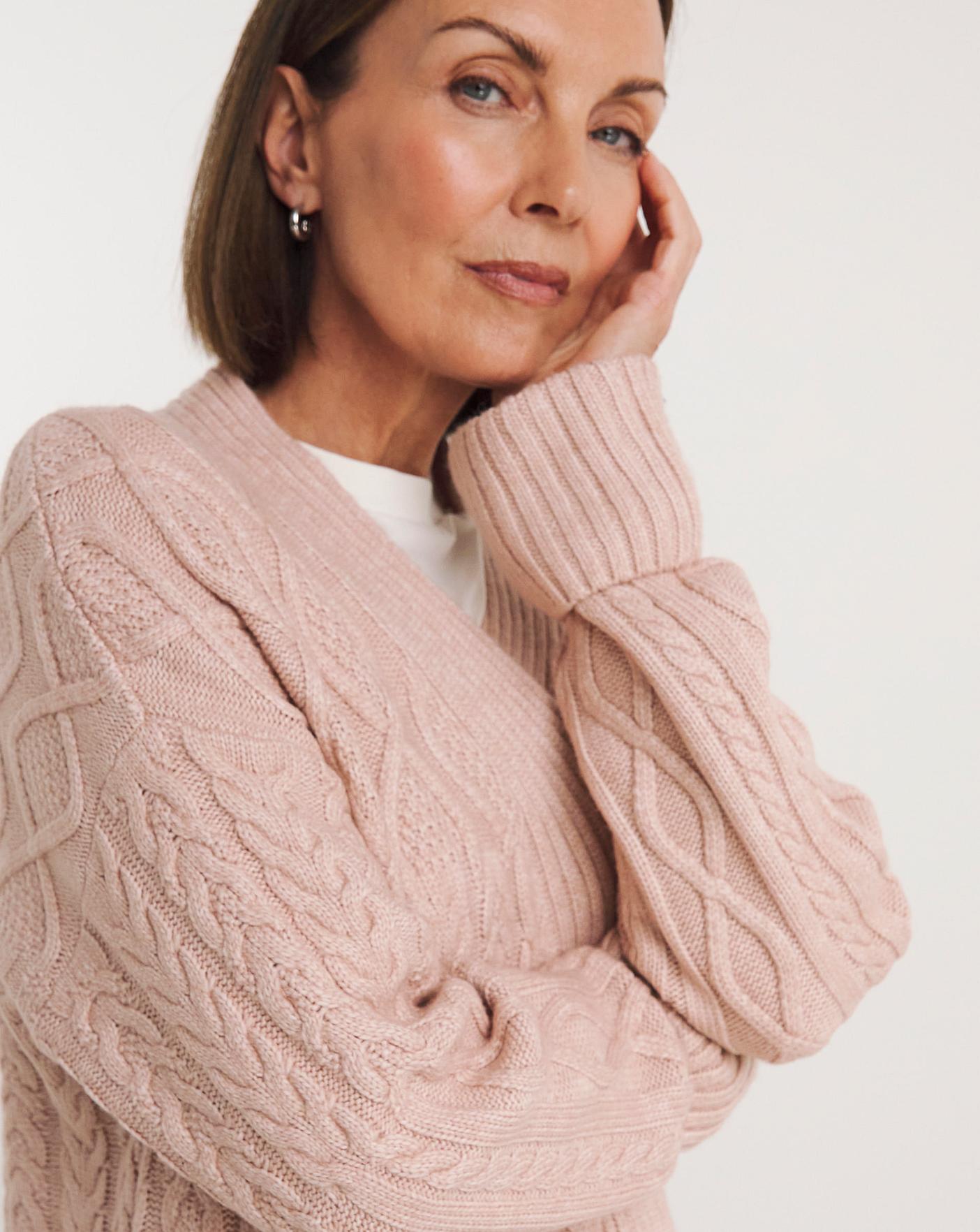 Maxi Cable Coatigan J D Williams