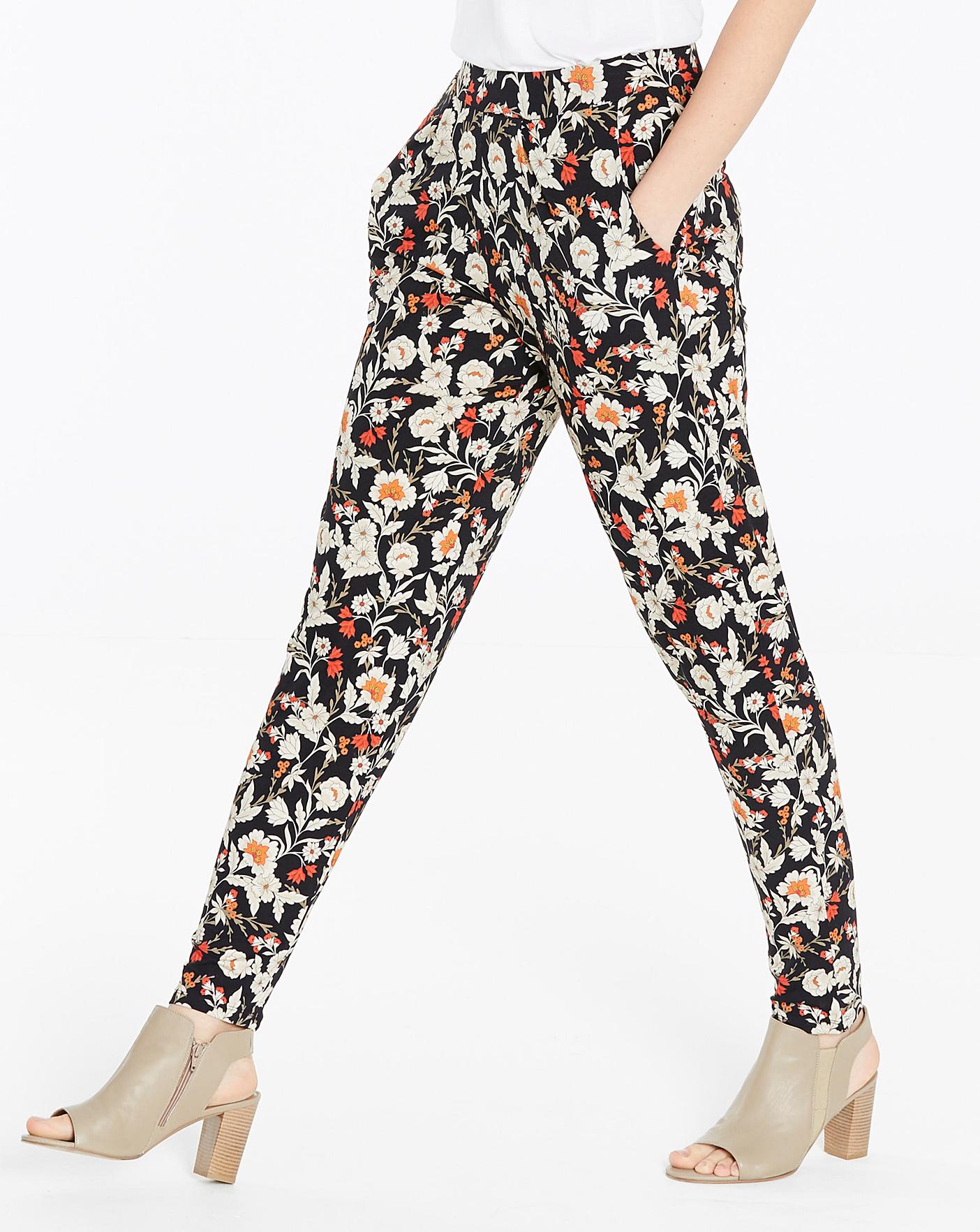 Tapered Leg Harem Trousers Hotsell, 51 