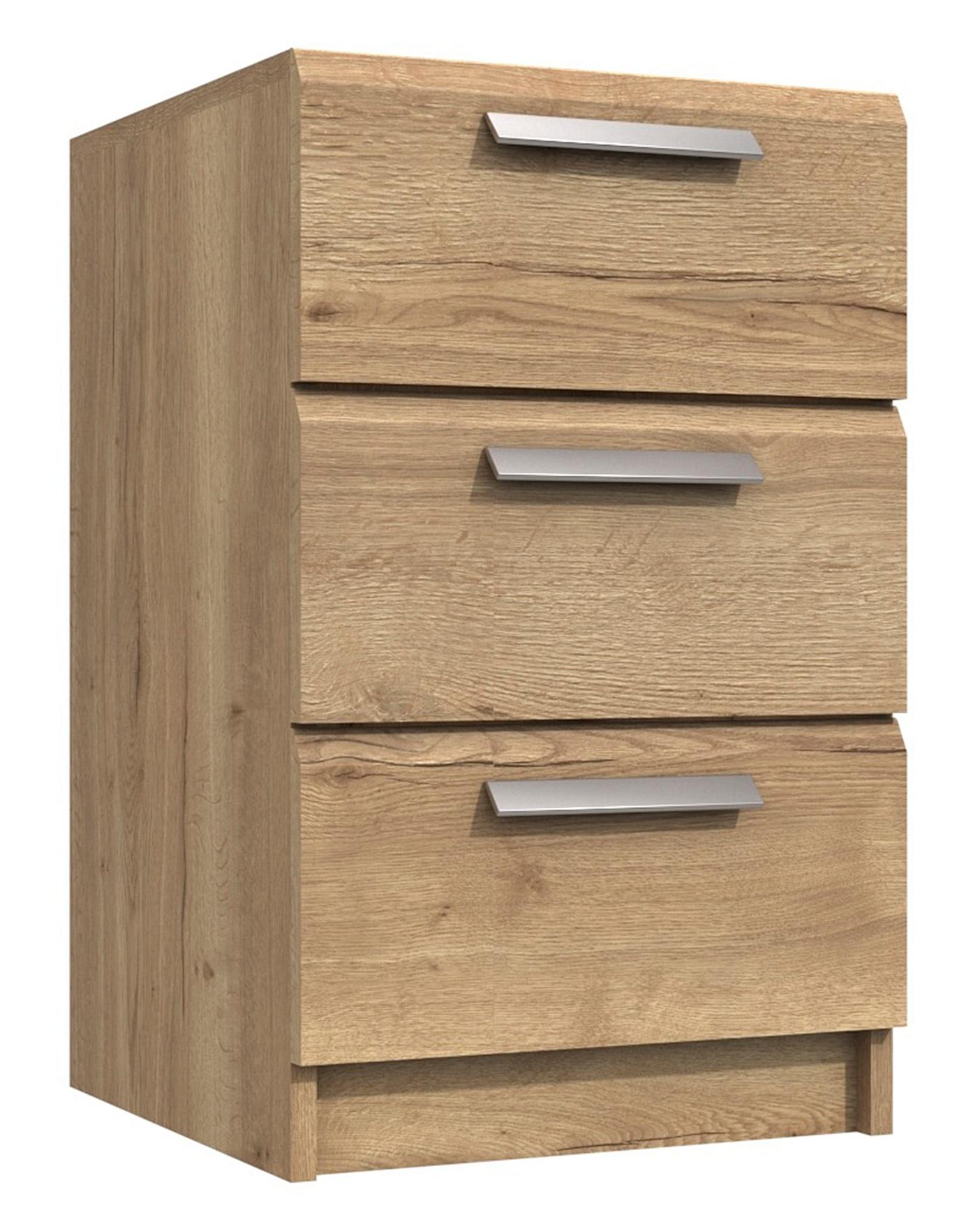 Lugo Assembled 5 Drawer Wide Chest