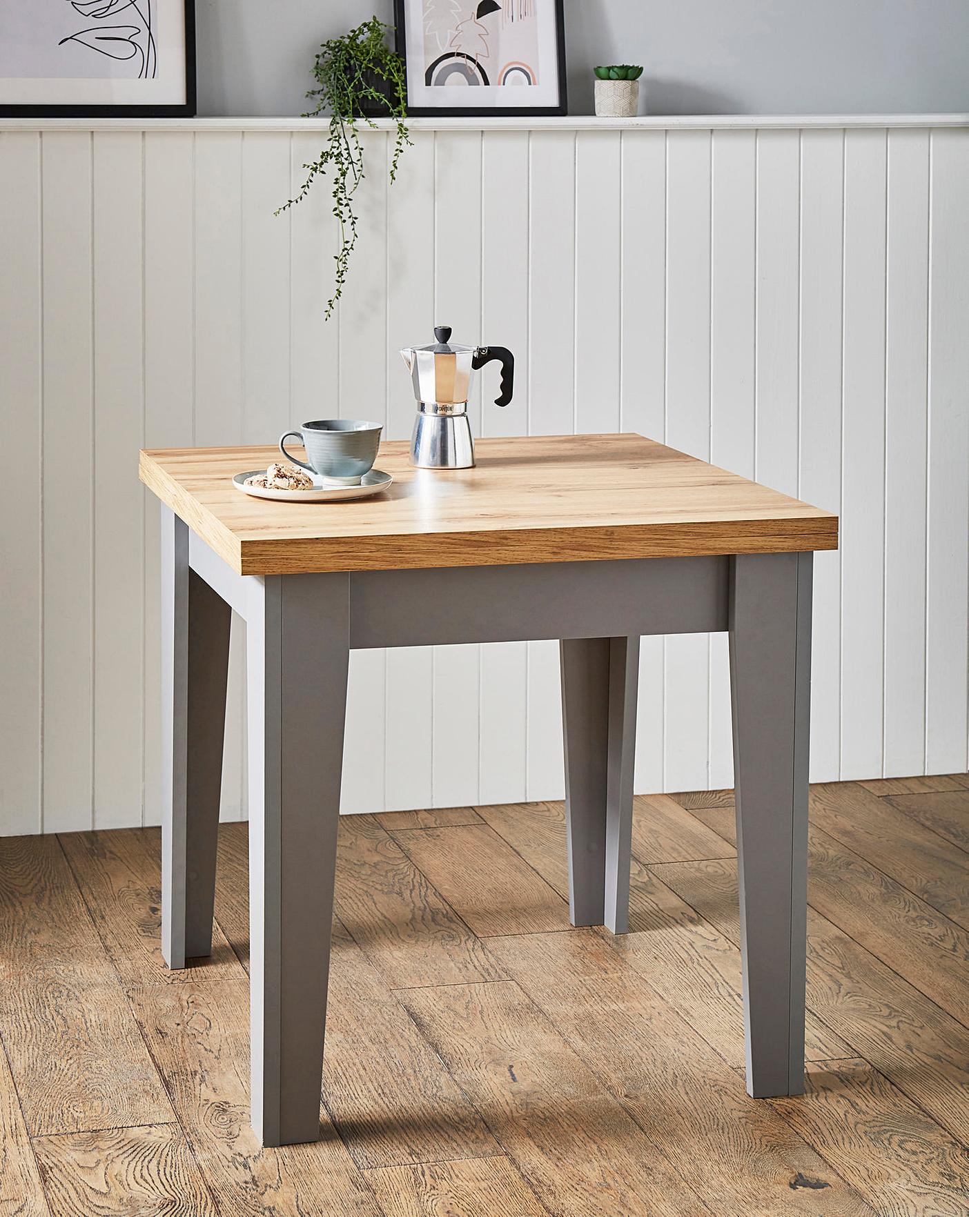 Hampton Square To Rectangle Dining Table Home Essentials