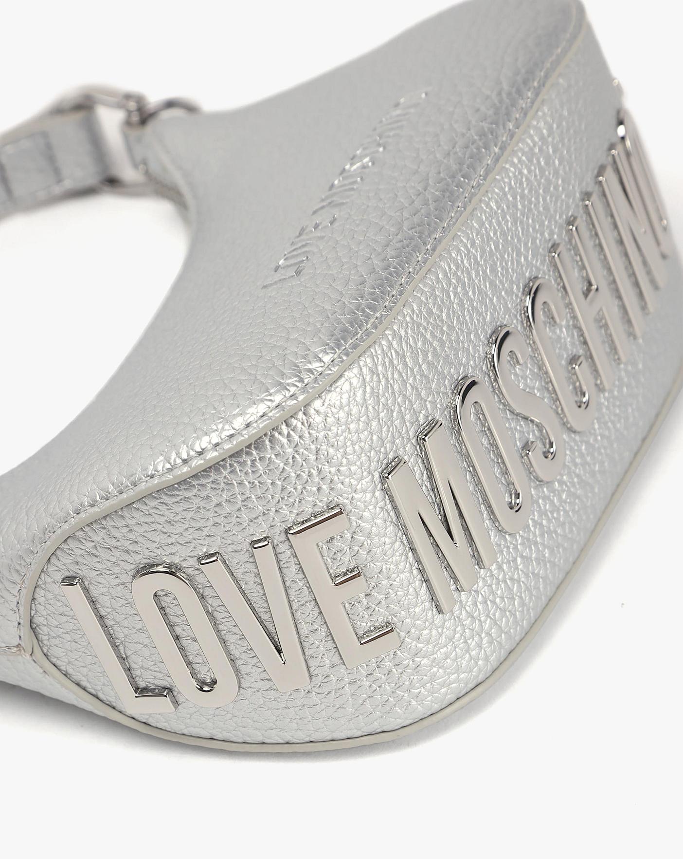 Love Moschino Laminated Baguette Bag J D Williams