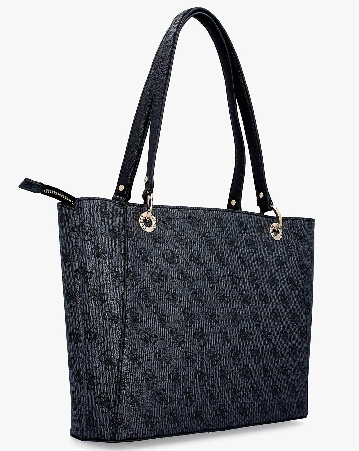 Guess Noelle Coal Tote Bag Simply Be