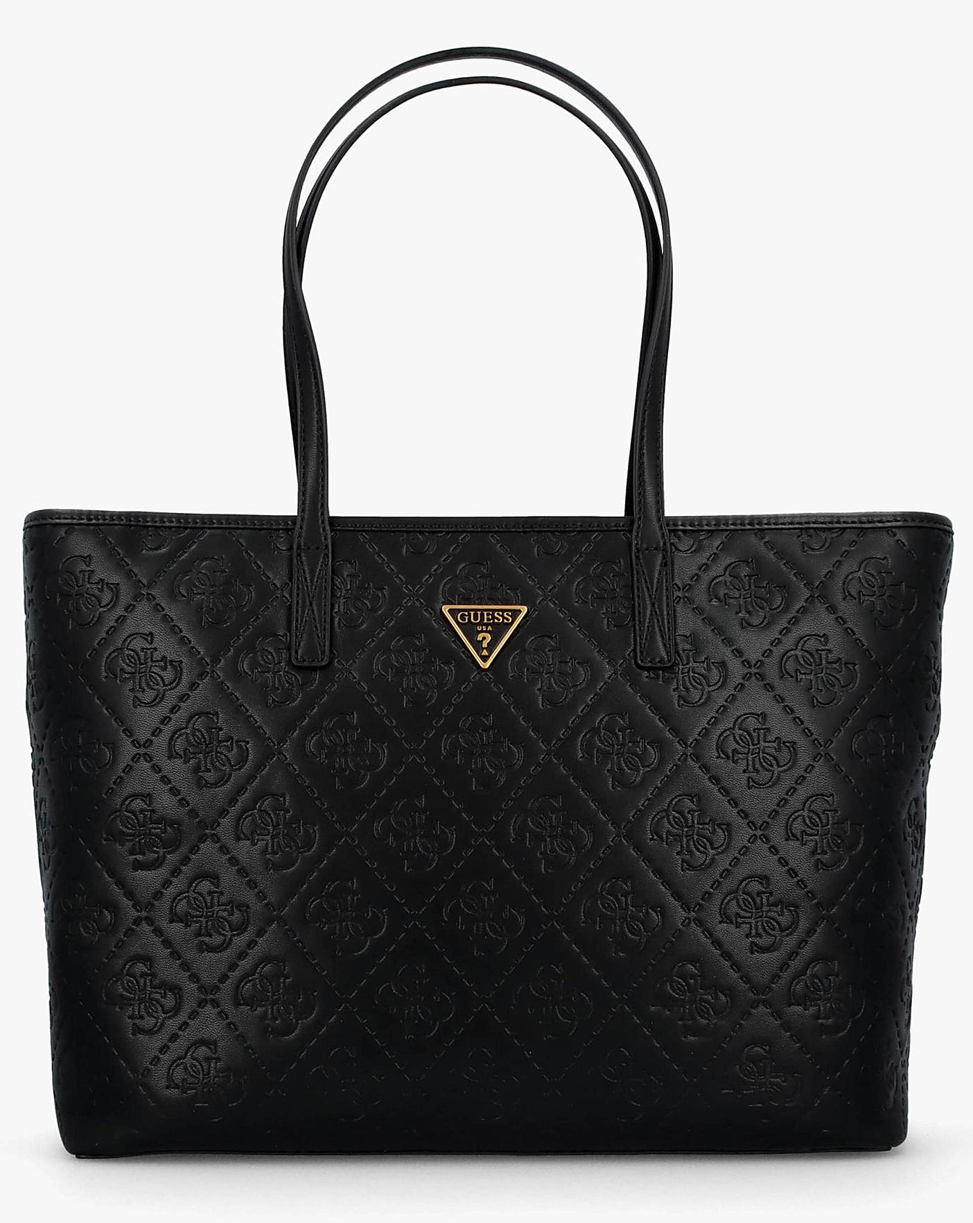 Black and grey guess bag discount