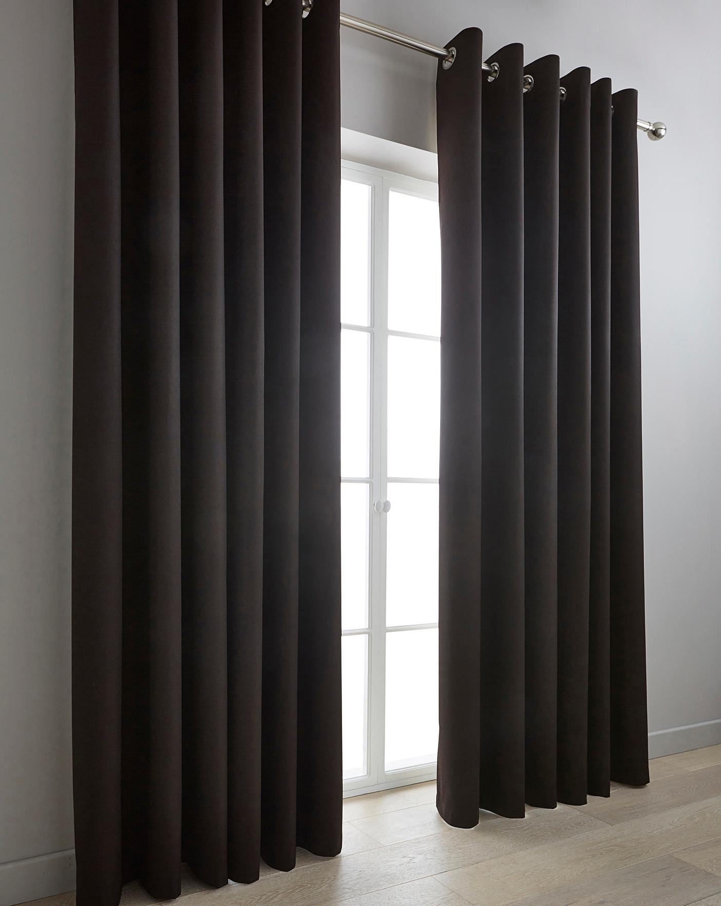 Eclipse Woven Eyelet Curtains Crazy Clearance