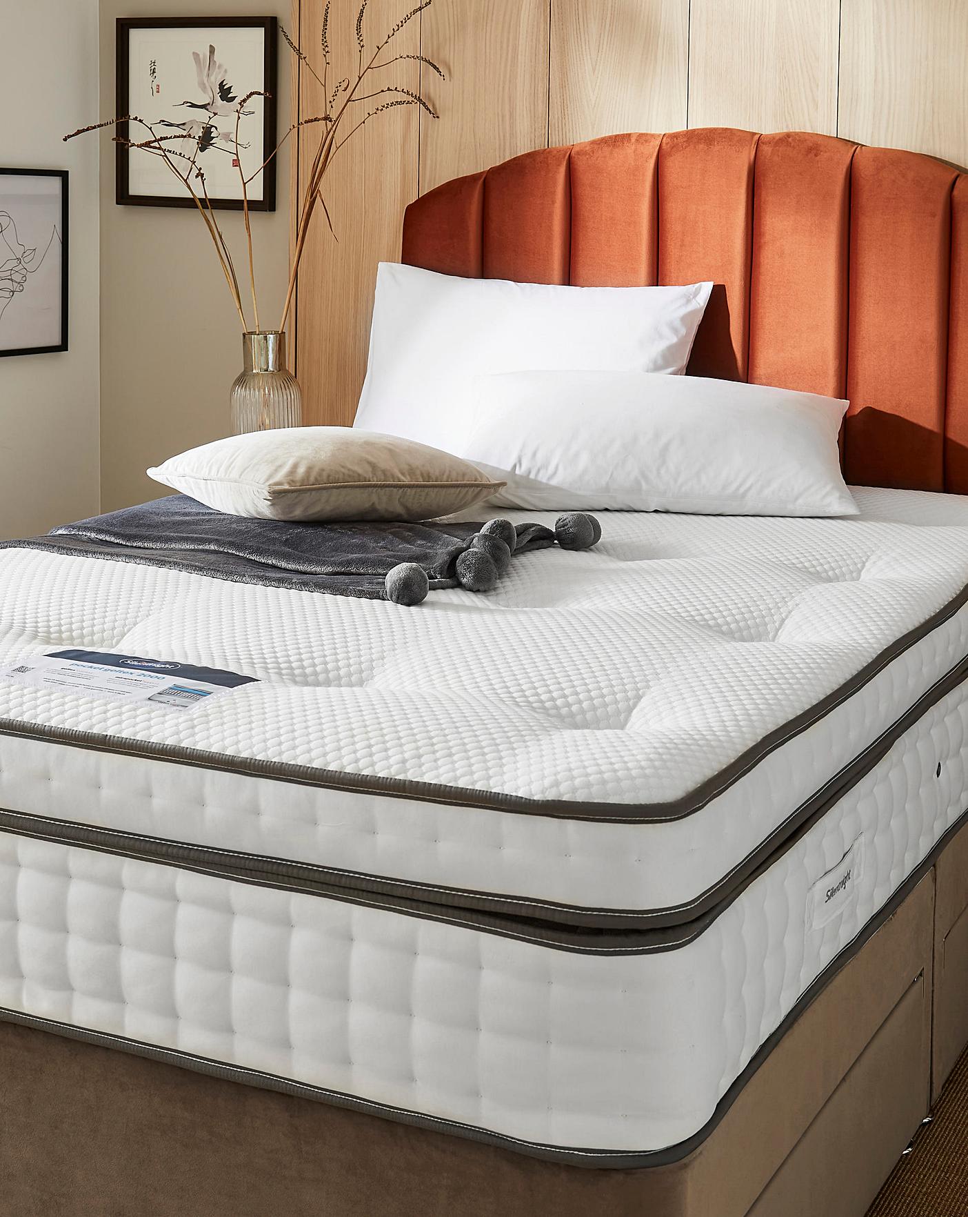 Silentnight mirapocket 2000 deluxe deals box top mattress