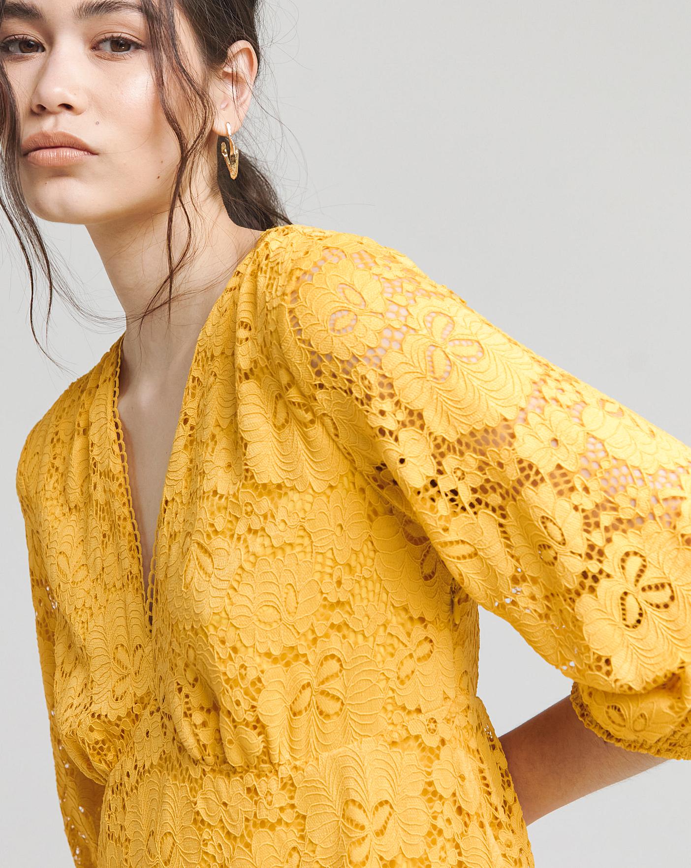 Joanna Hope Stretch Lace Dress | Simply Be Joanna Hope Stretch Lace Dress | Simply Be