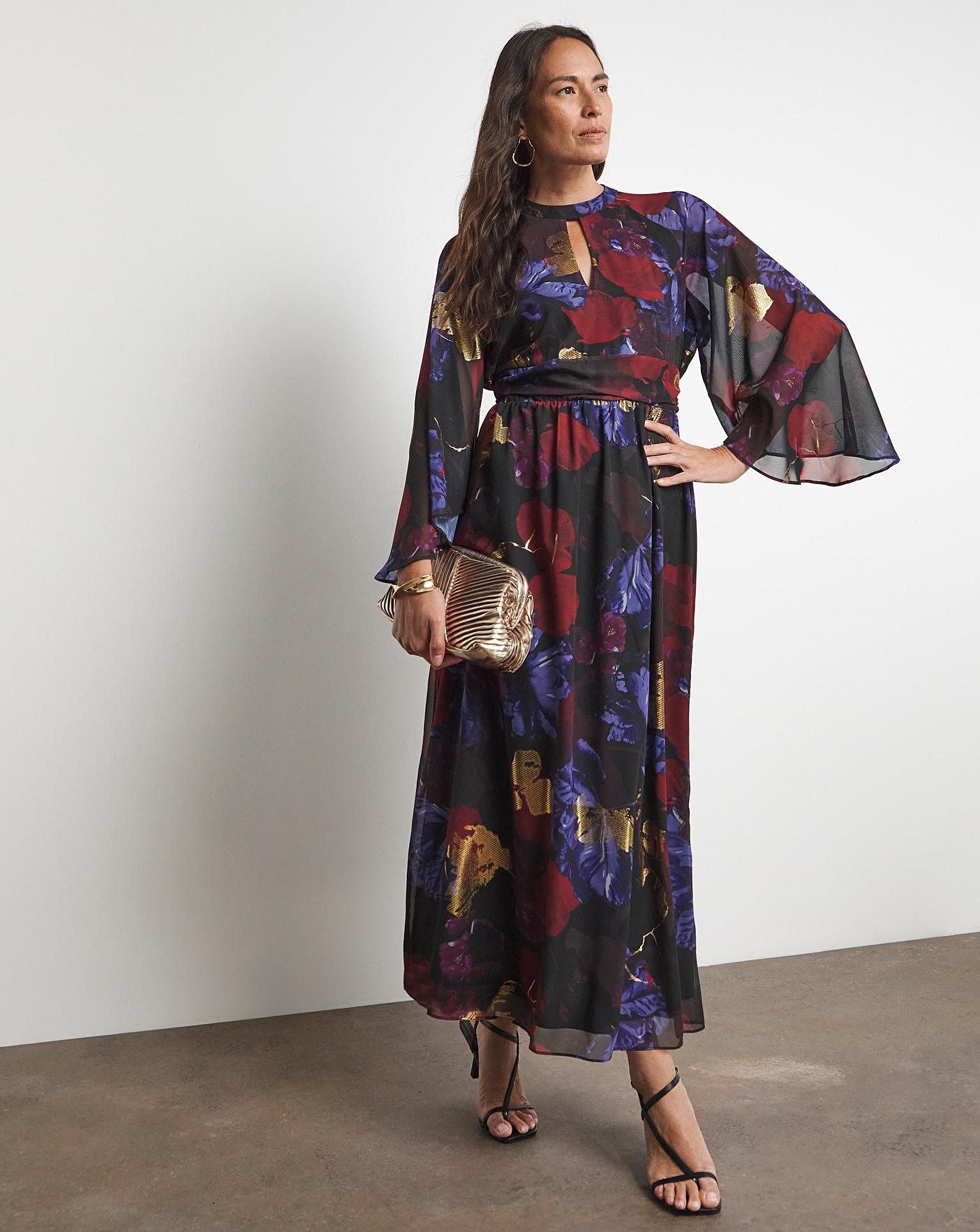 Joanna Hope Printed Maxi Dress