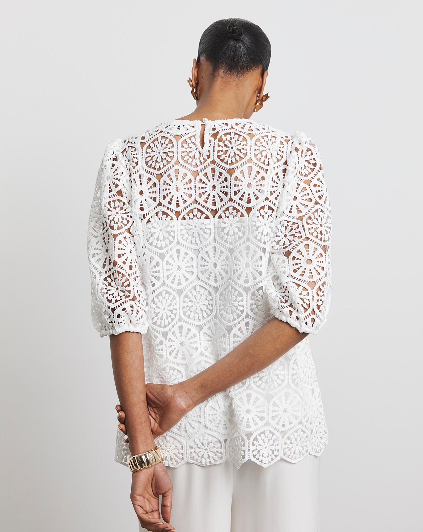 Joanna Hope Crochet Blouse | Oxendales