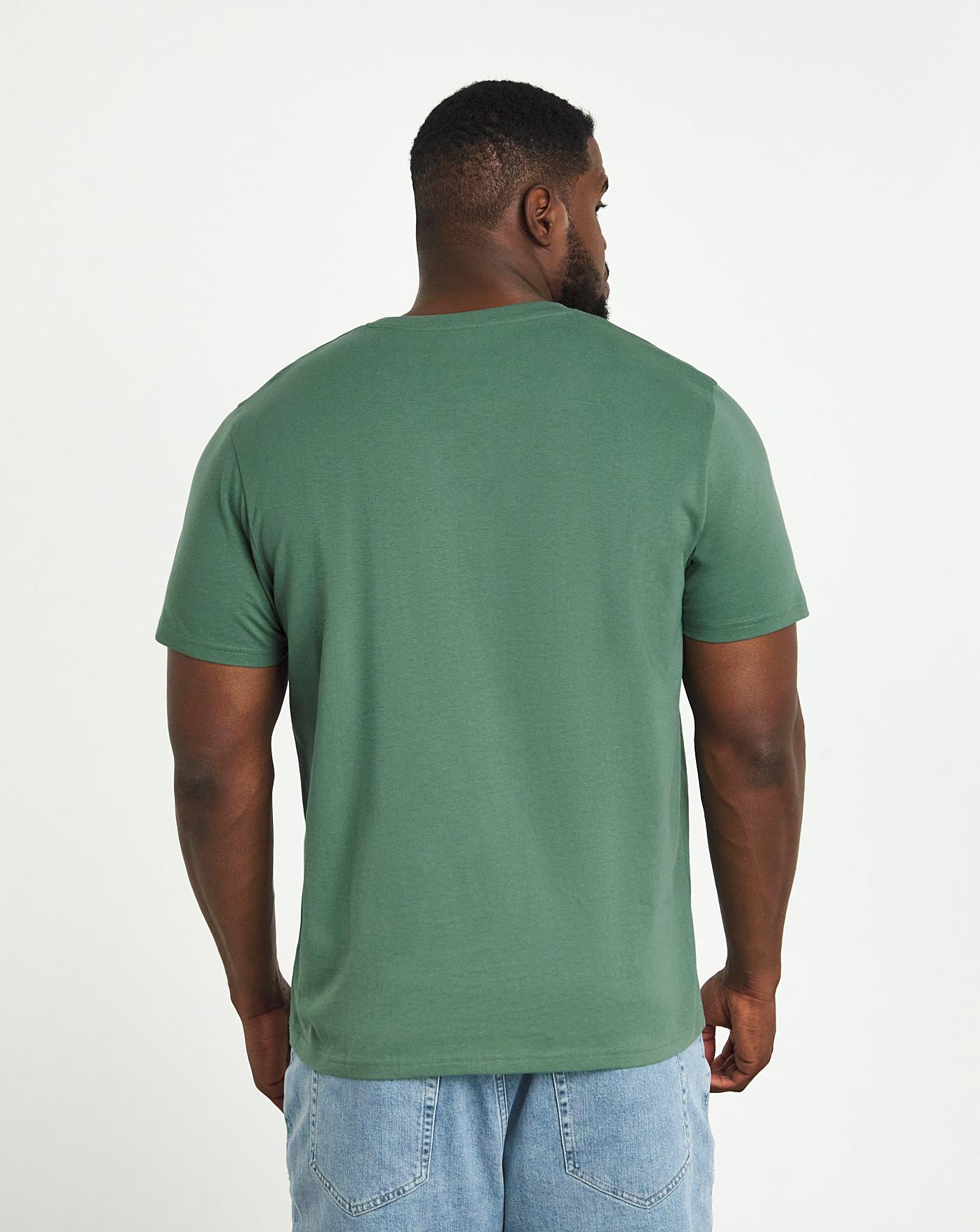 Crew Neck T-Shirt Long | J D Williams