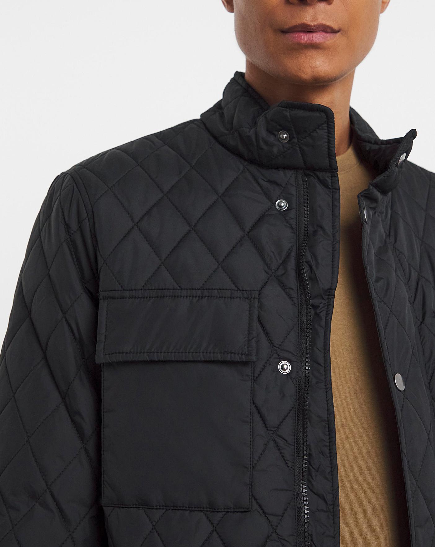 Jacamo quilted clearance jacket