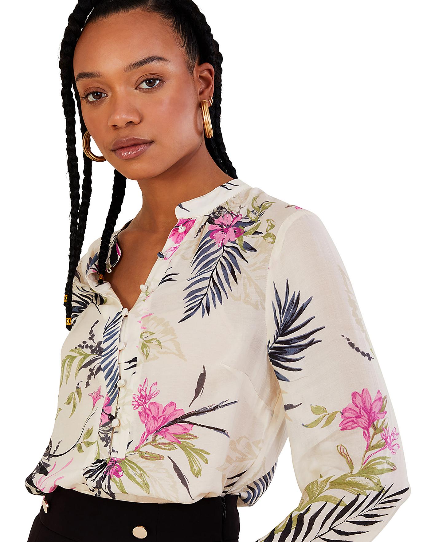 Monsoon Elsie Floral Print Blouse | Ambrose Wilson