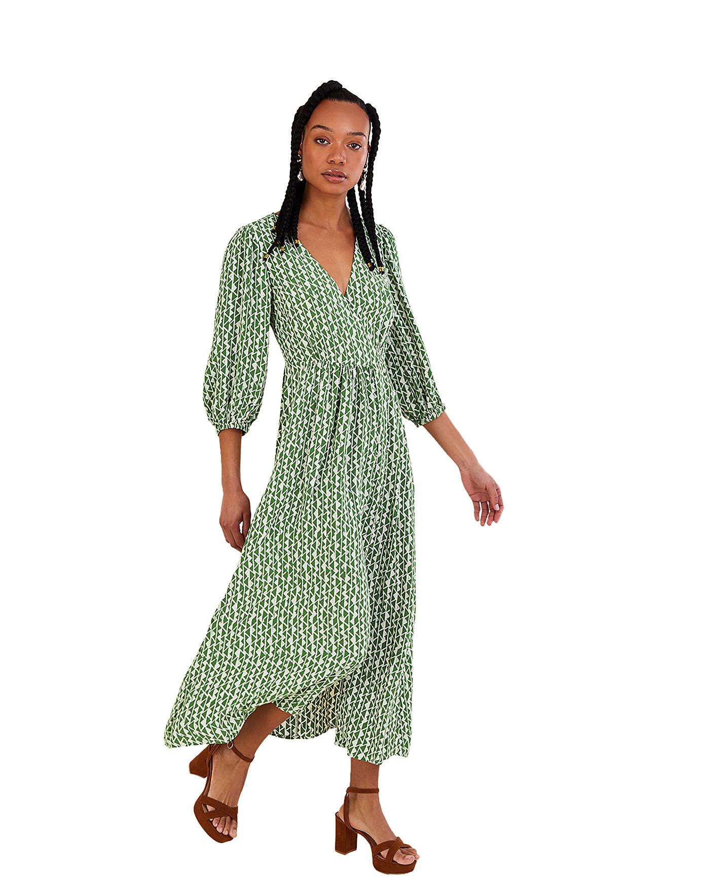 Monsoon Doris Wrap Dress | Oxendales