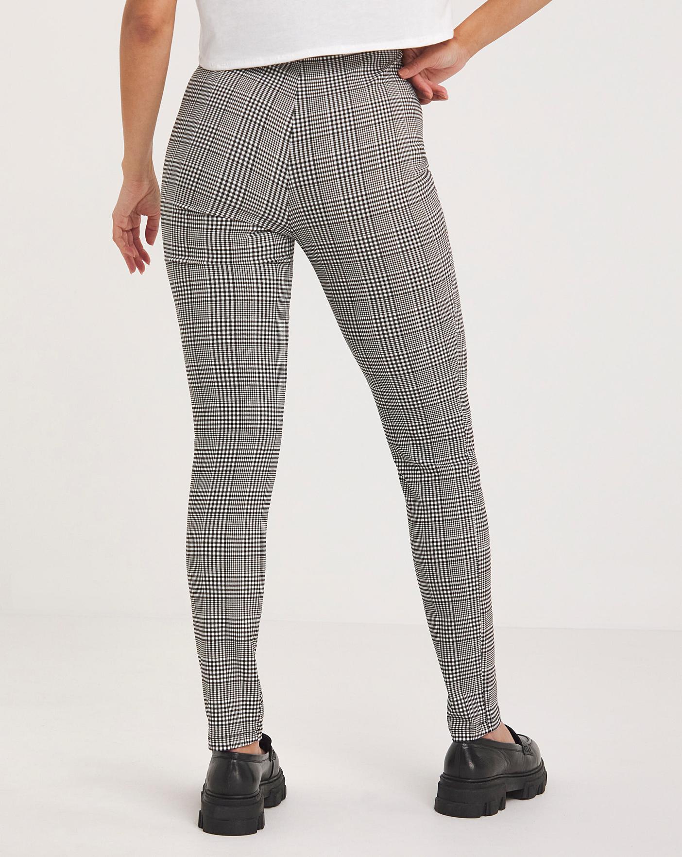 High Waisted Skinny Trousers in Stretch | Fashion World