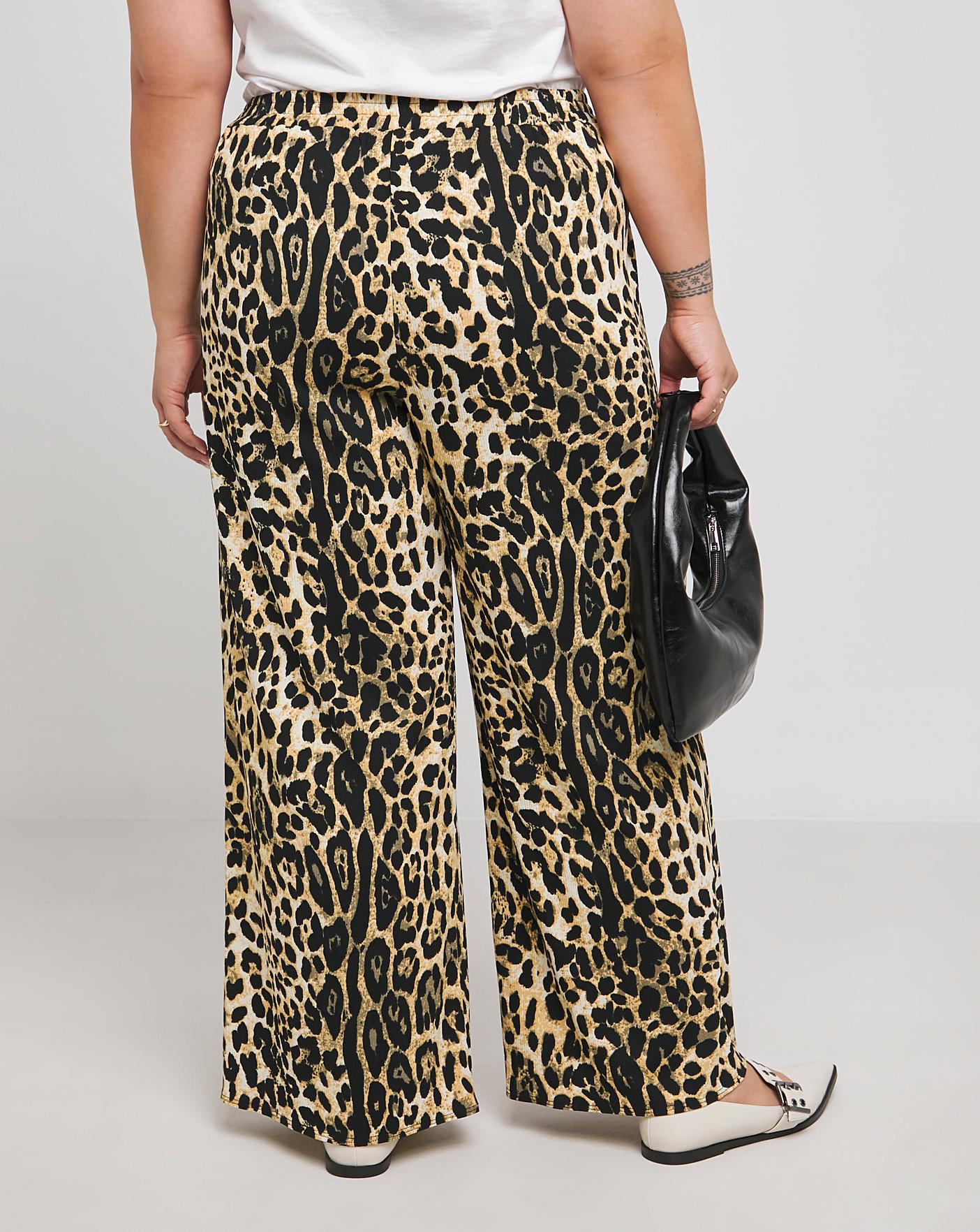 Drawcord Wide Leg Trousers Simply Be