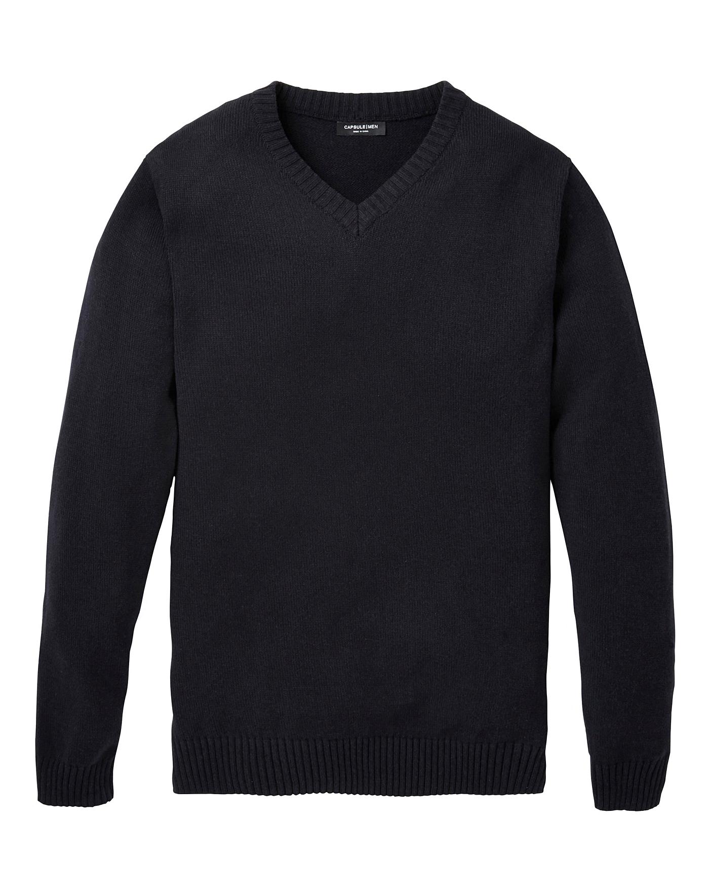 black jumper long sleeves