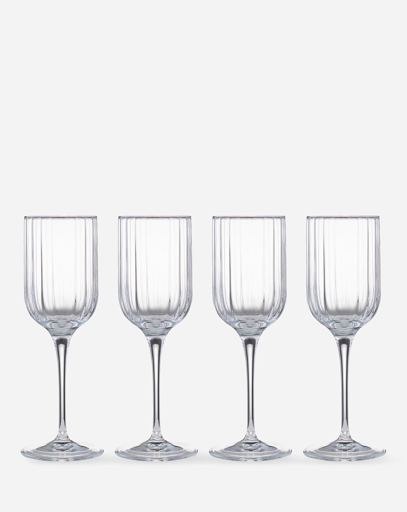 Luigi Bormioli Bach White Wine Glasses, Set of 4 – In House – The Kitchen  Shop