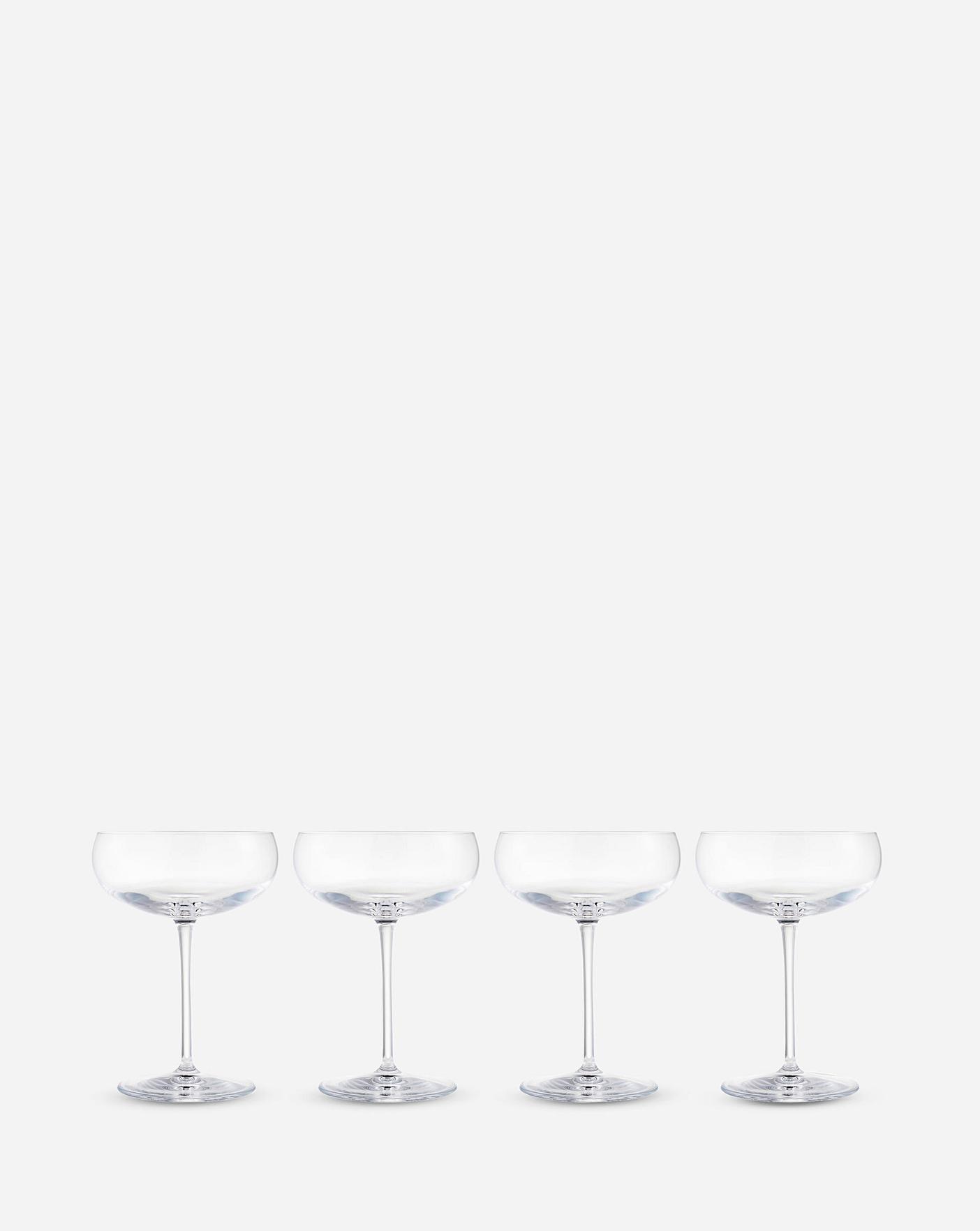 Talismano Martini Glasses Set of Four