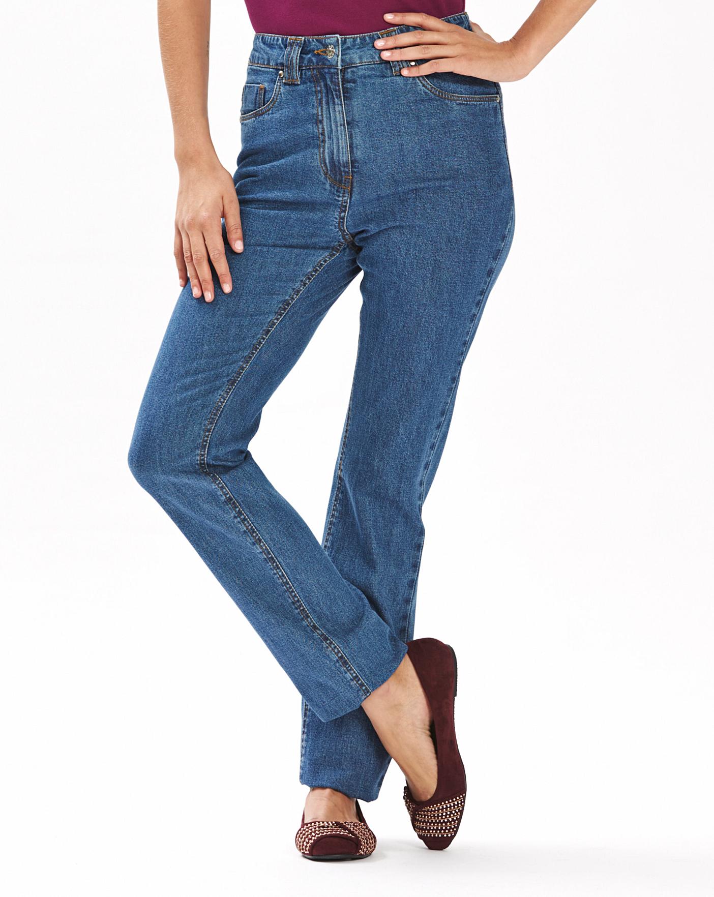 elle straight leg jeans