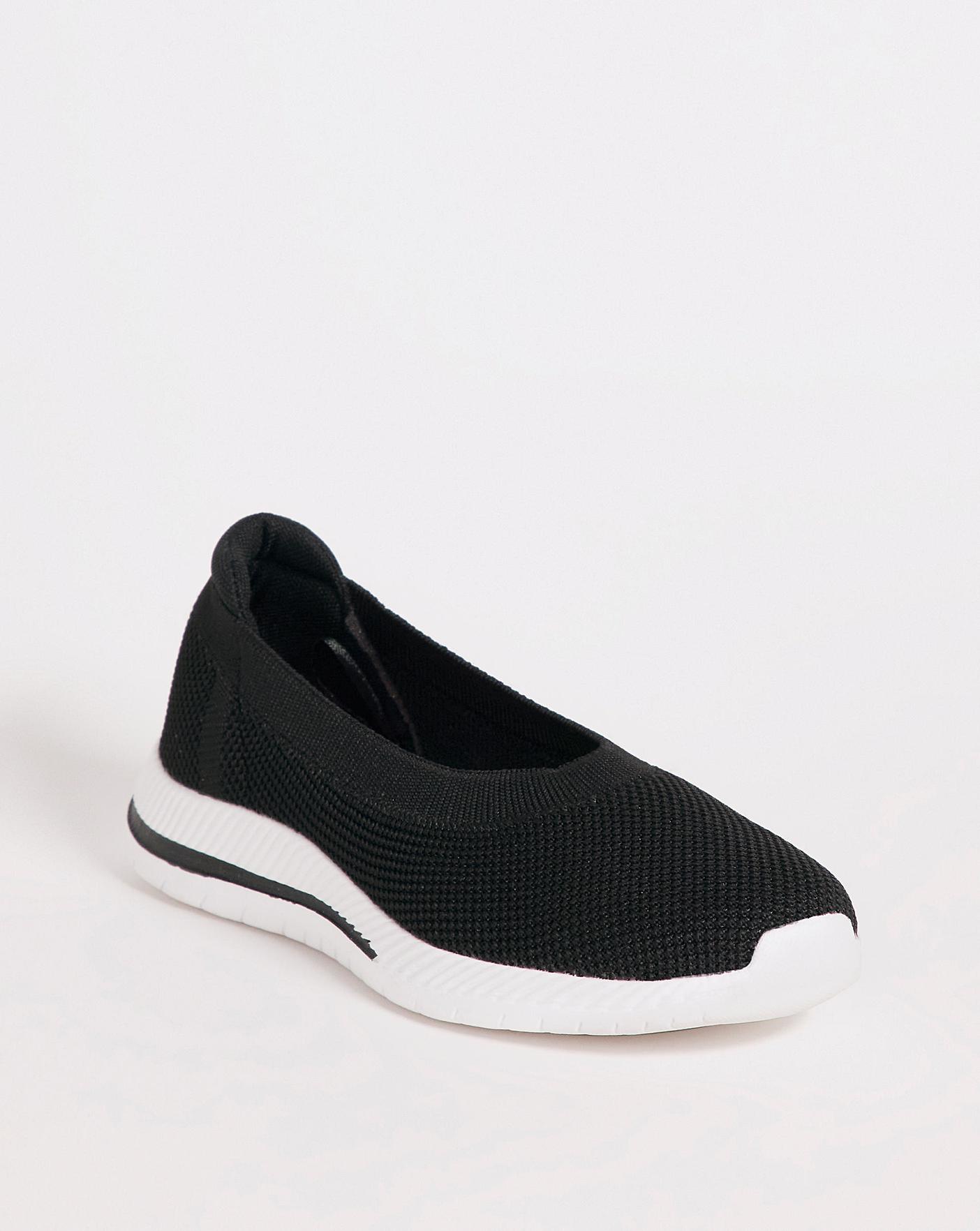 Cushion Walk Ballerina E Fit Premier Man