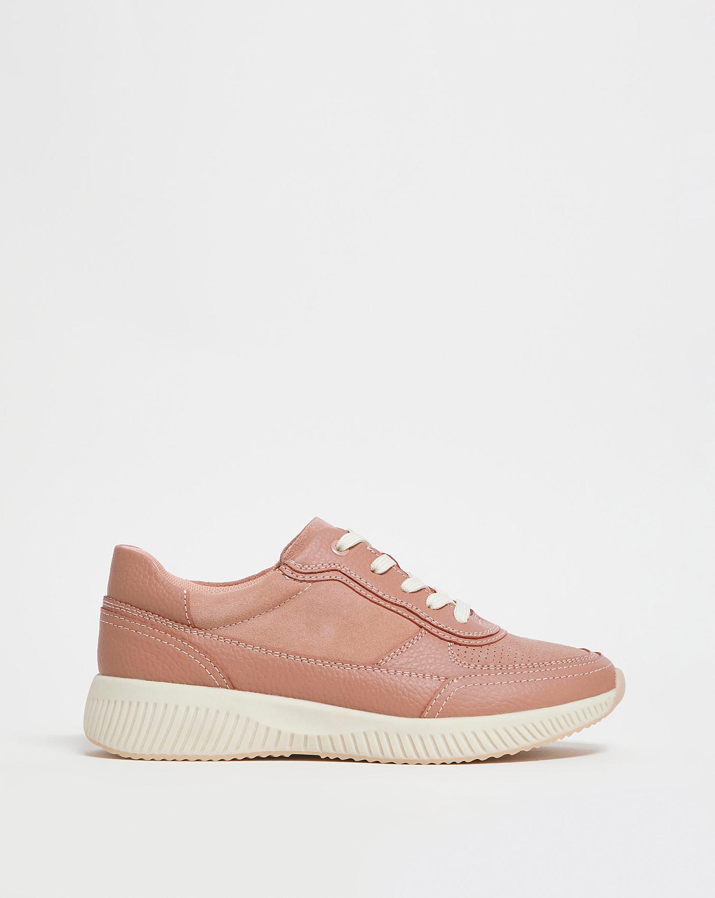 Leather Lace Trainer EEE Fit | Ambrose Wilson