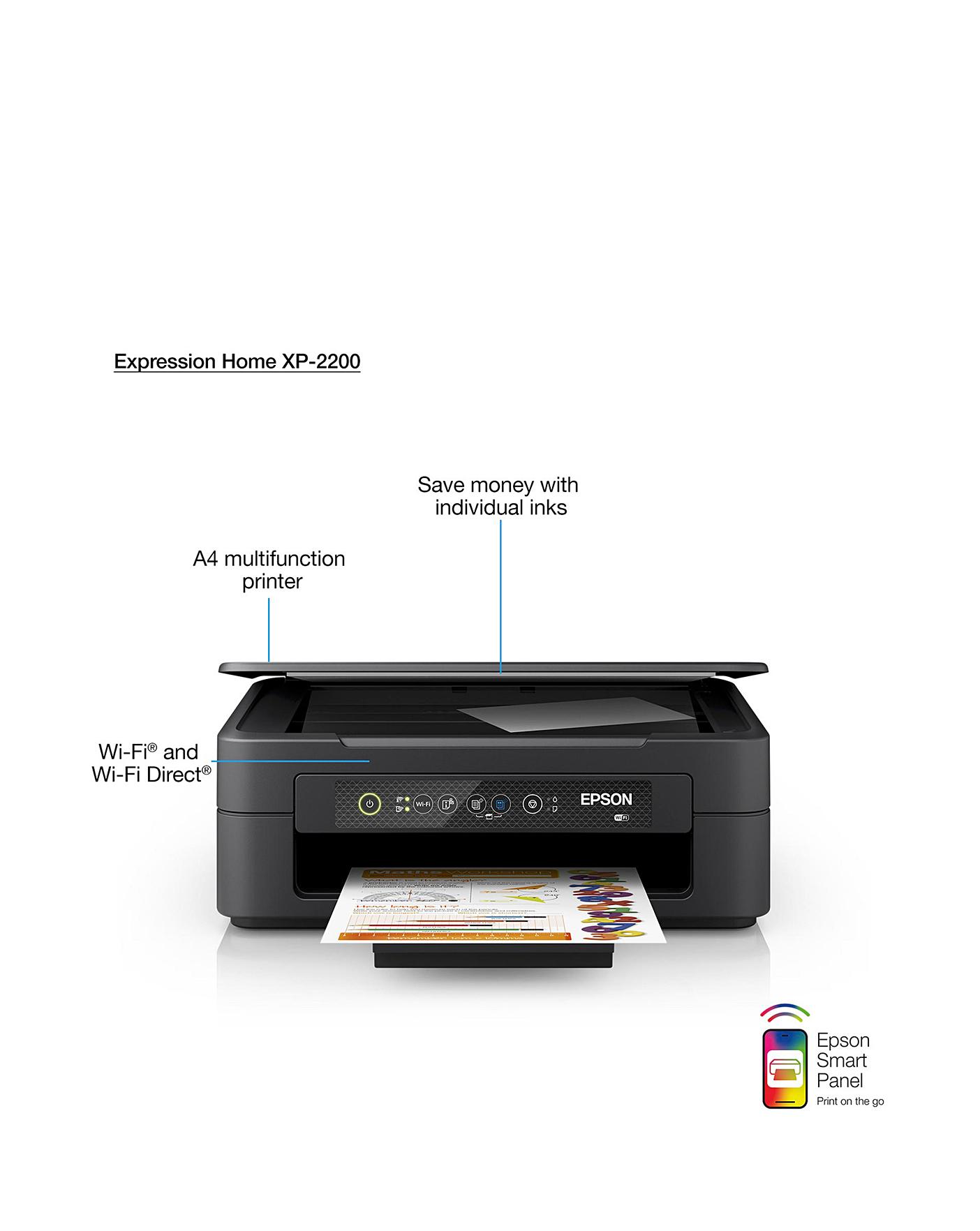 How To Set Up /Connect Epson XP-2200 Wireless Printer To WIFI 