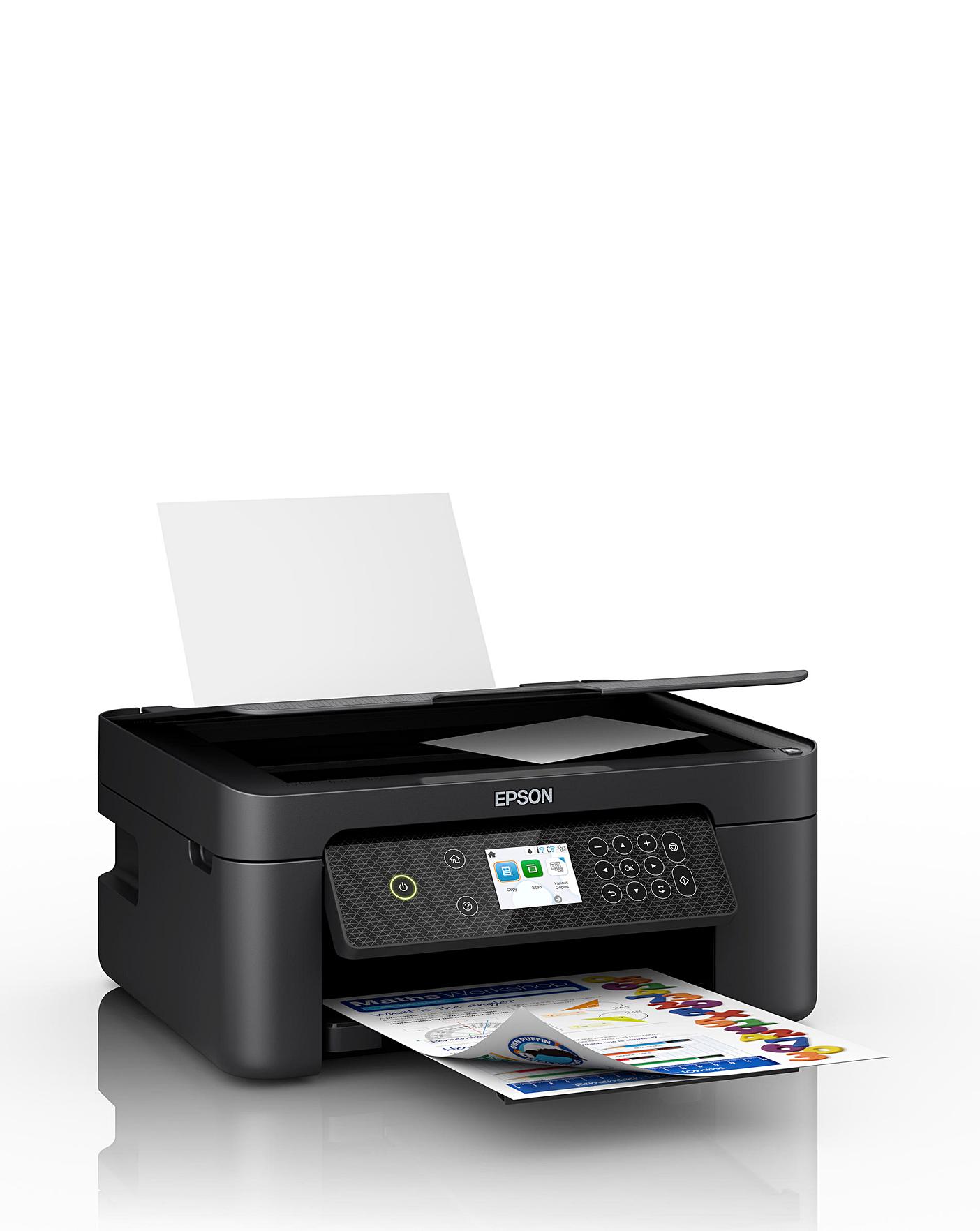 How to Copy Document Black and White & Colour on Epson XP -2200 Wireless  Printer 