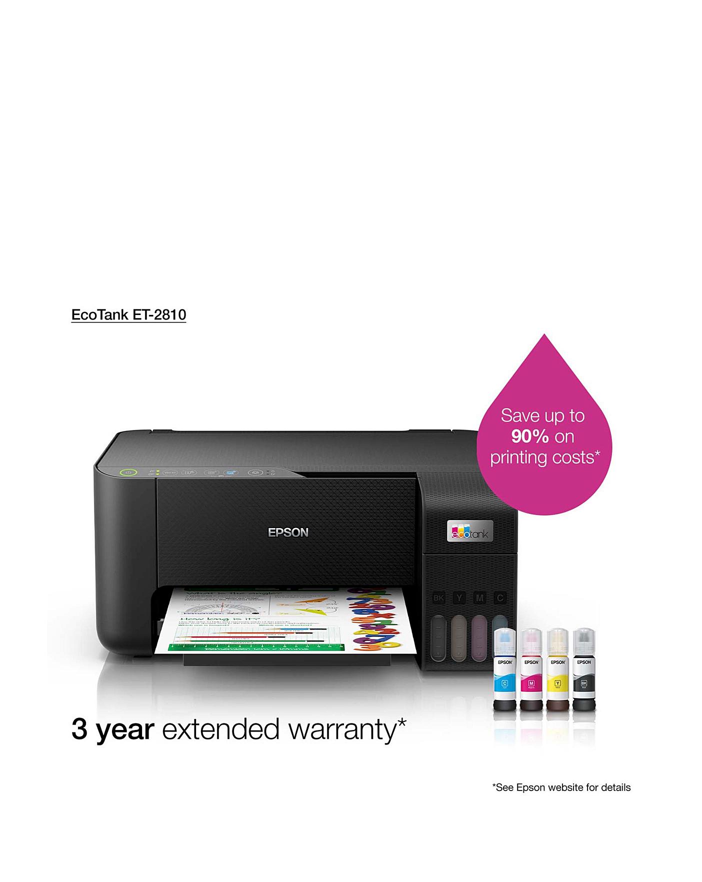 Epson EcoTank ET-2810 A4 Inkjet Printer