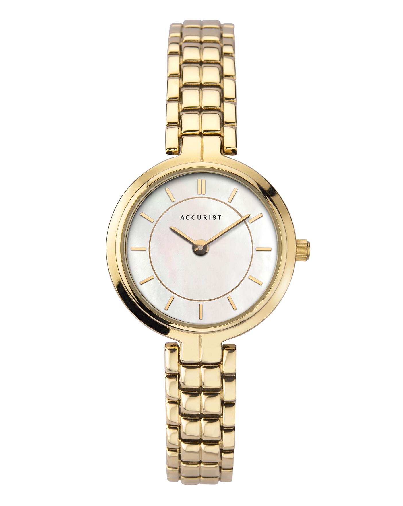 womens gold bracelet watch