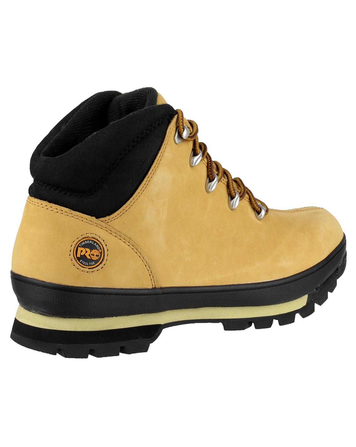 timberland splitrock pro black safety boots