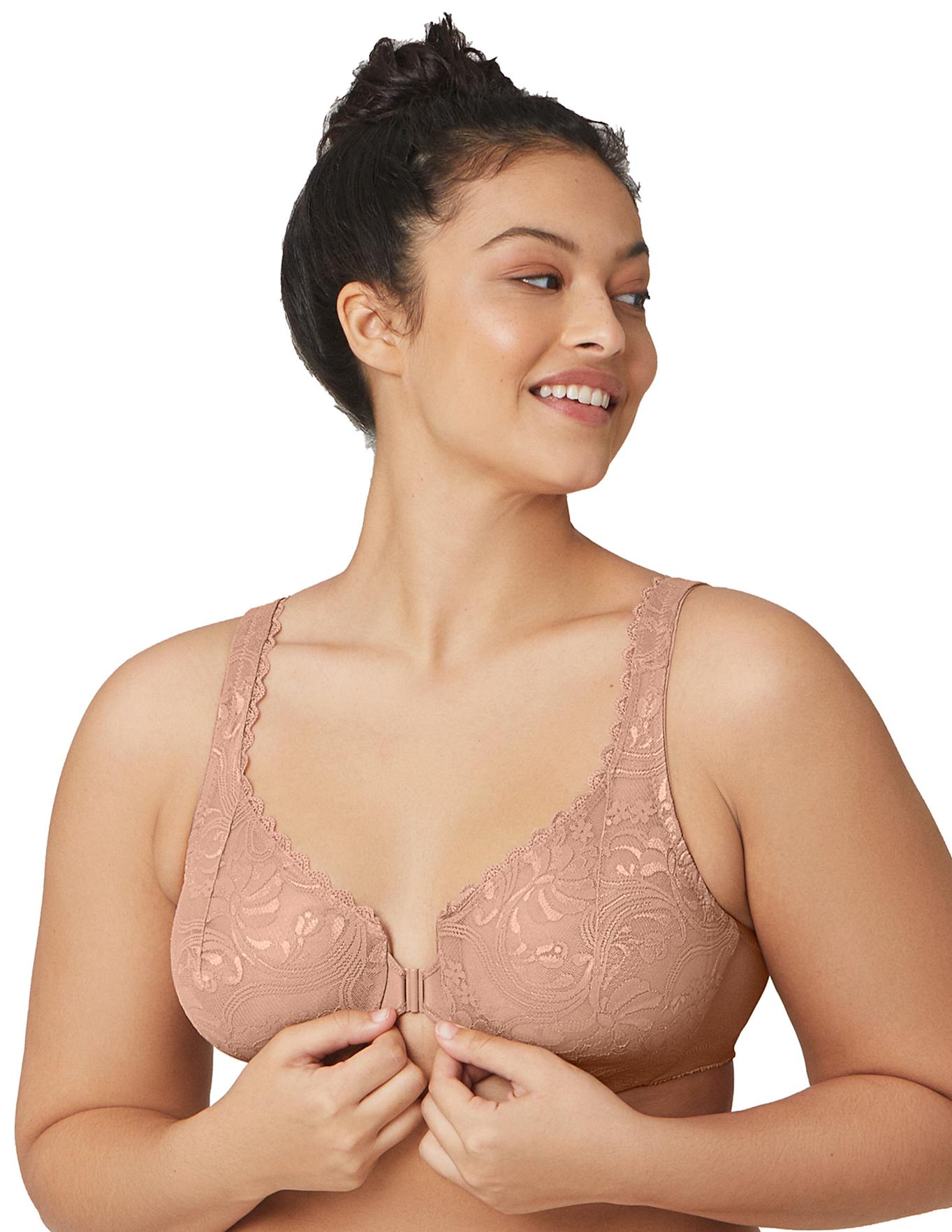 Wonder Bra Plus 42C Front Close with Comfort Band White lot of 2