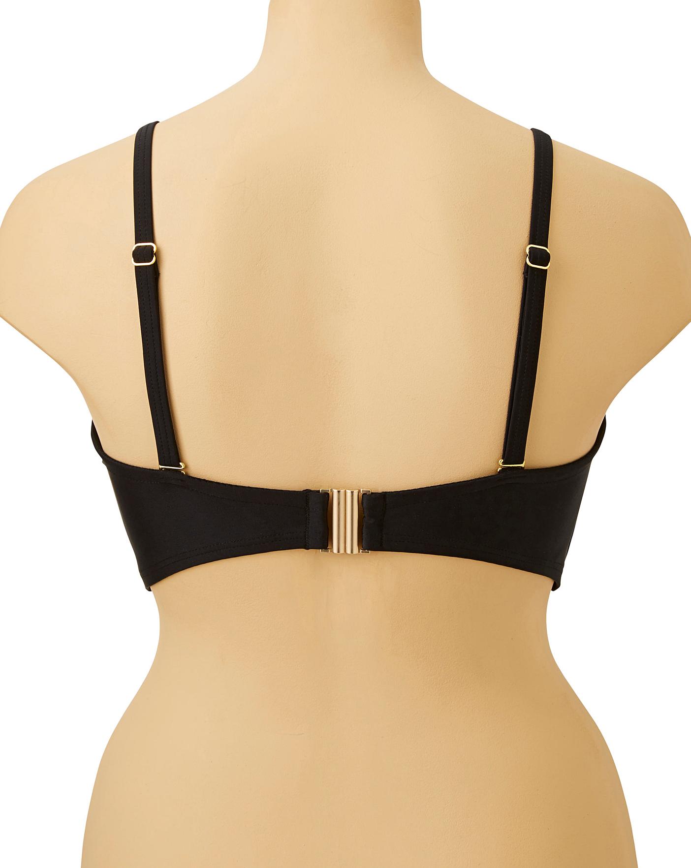 Joanna Hope Mesh Multiway Bikini Top | Crazy Clearance