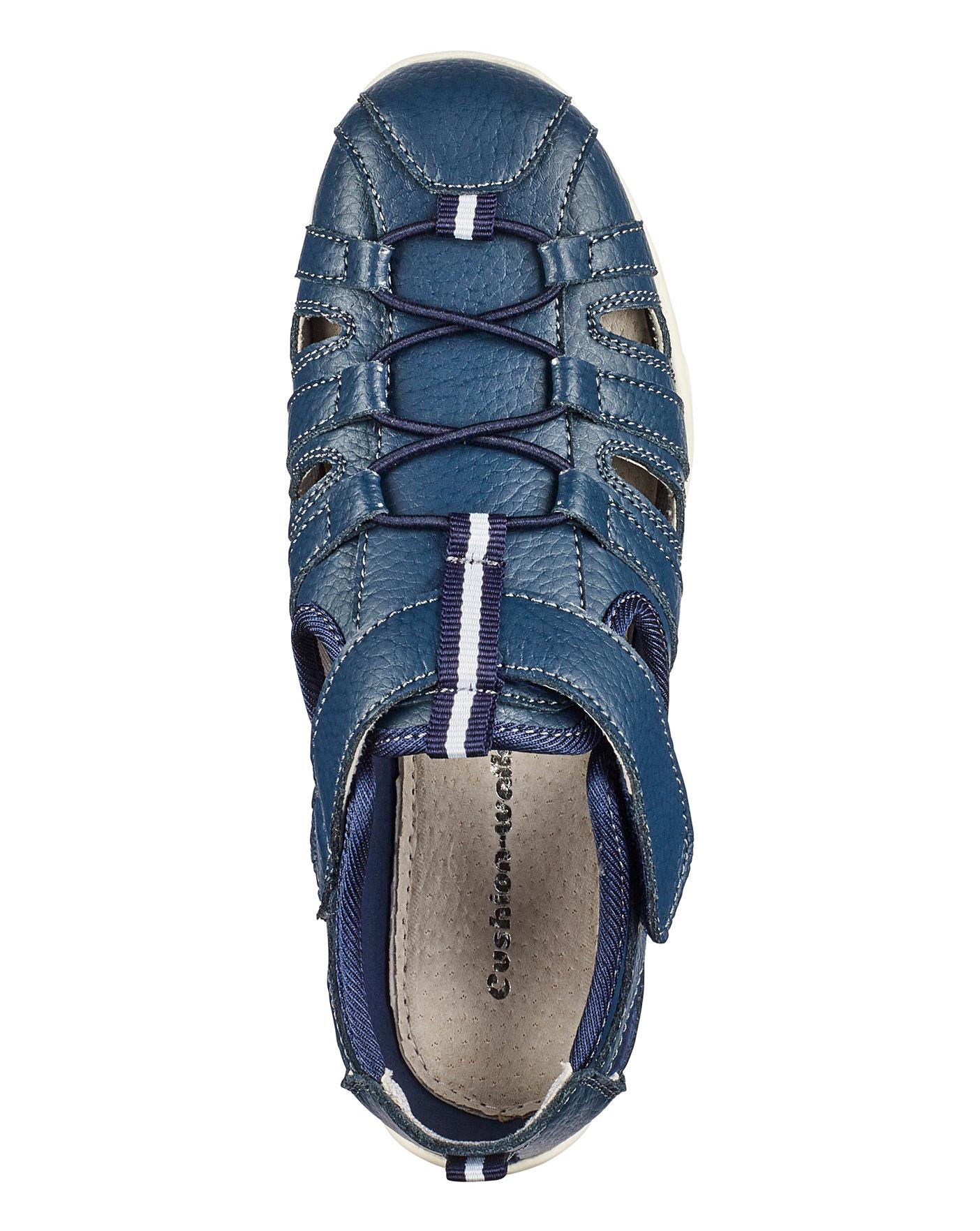 Cushion Walk Leather Shoes E Fit J D Williams