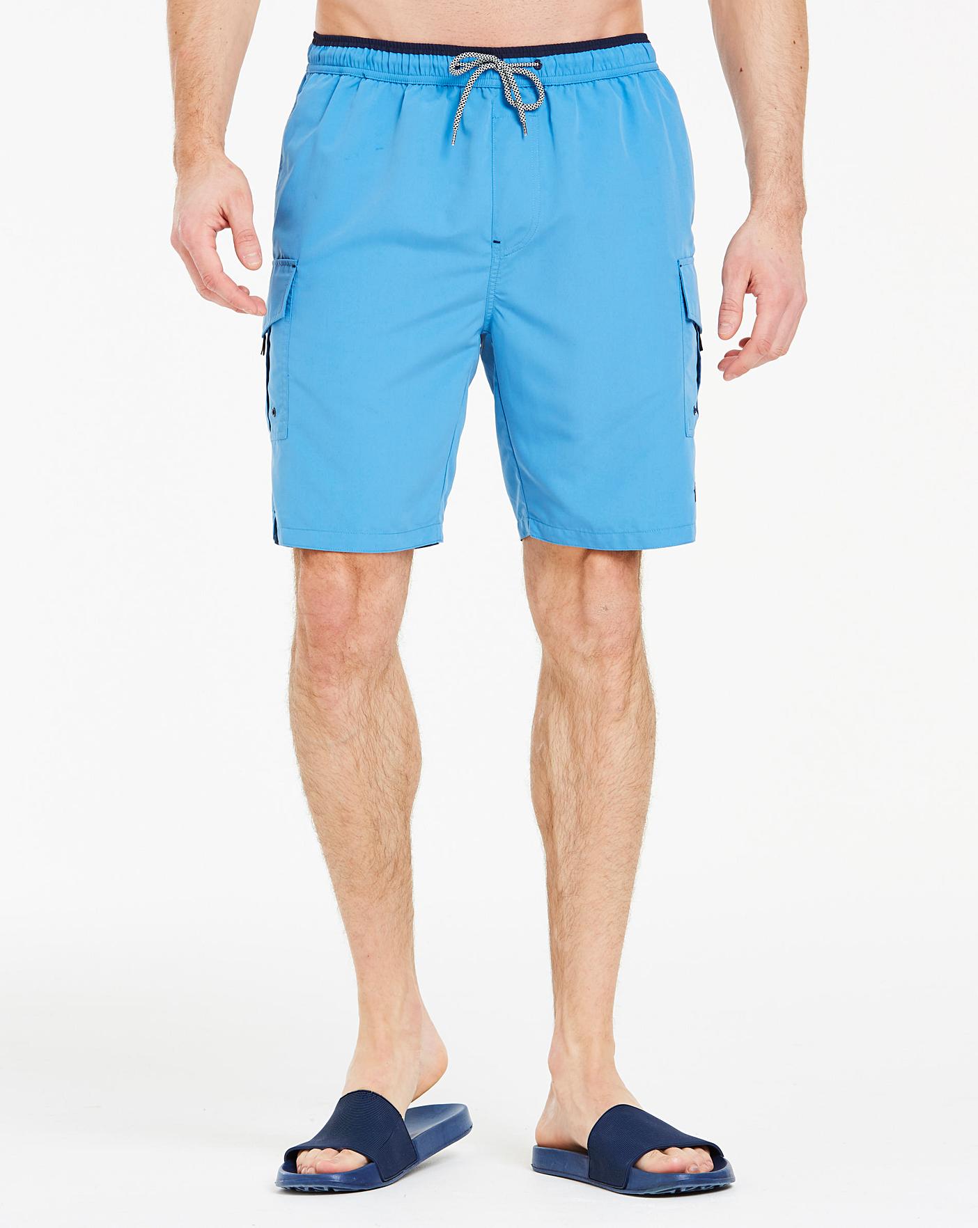 longer swim shorts