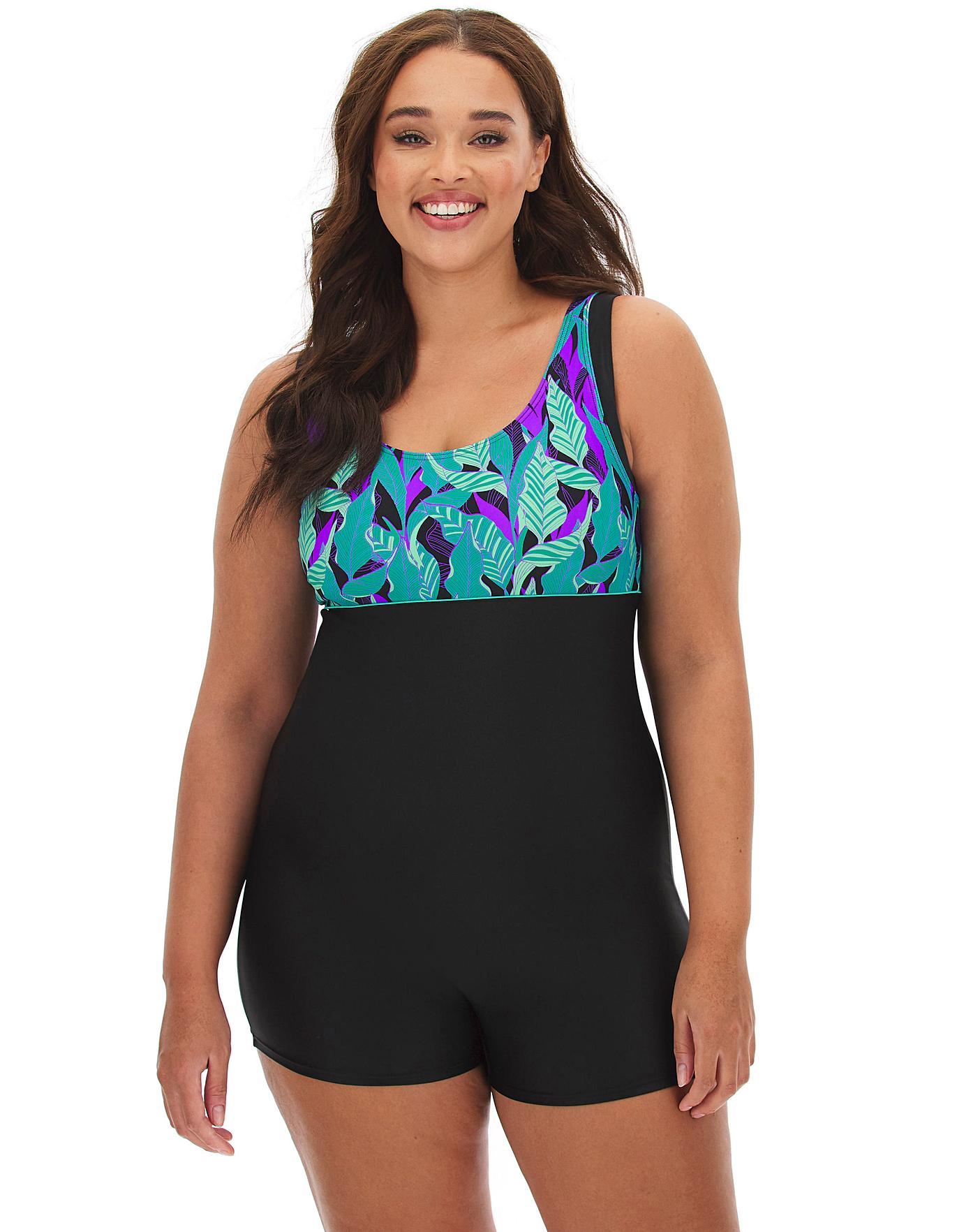 swimming legsuit plus size