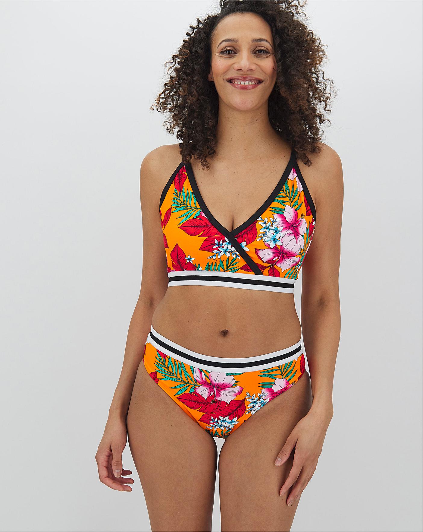 cross over bikini top