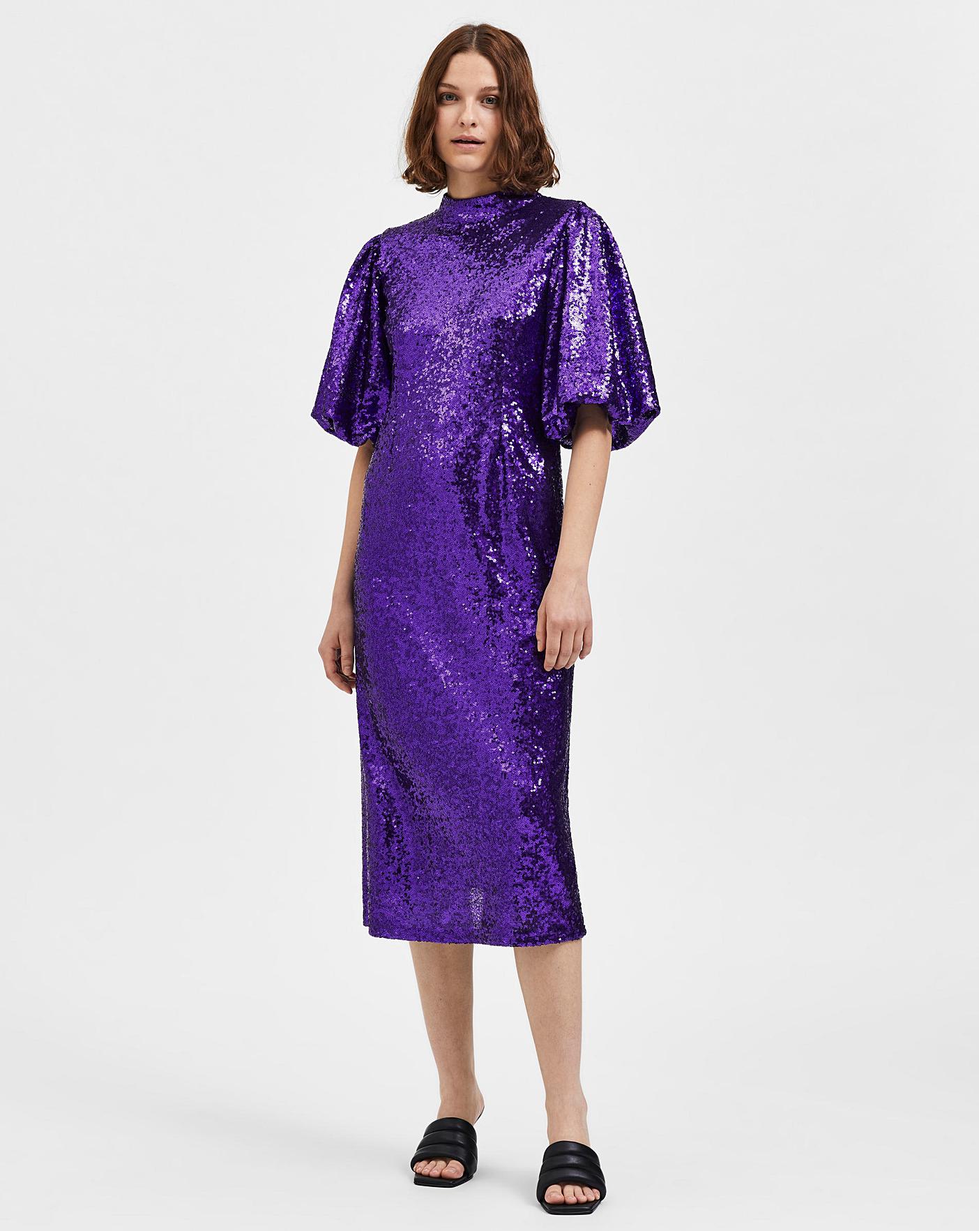 Selected femme midi sales dress