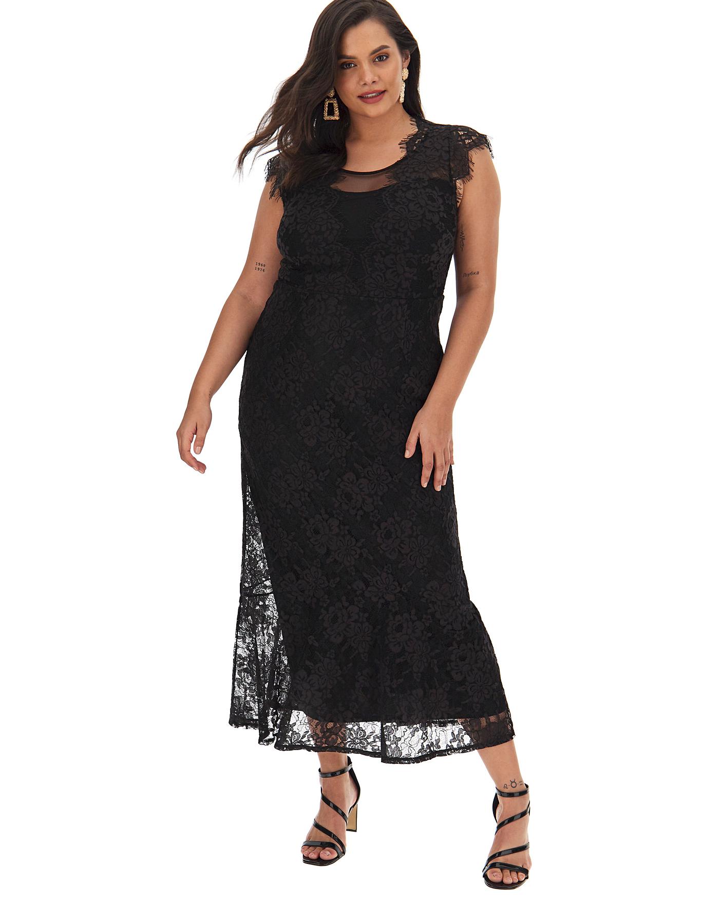 joanna hope frill hem maxi dress